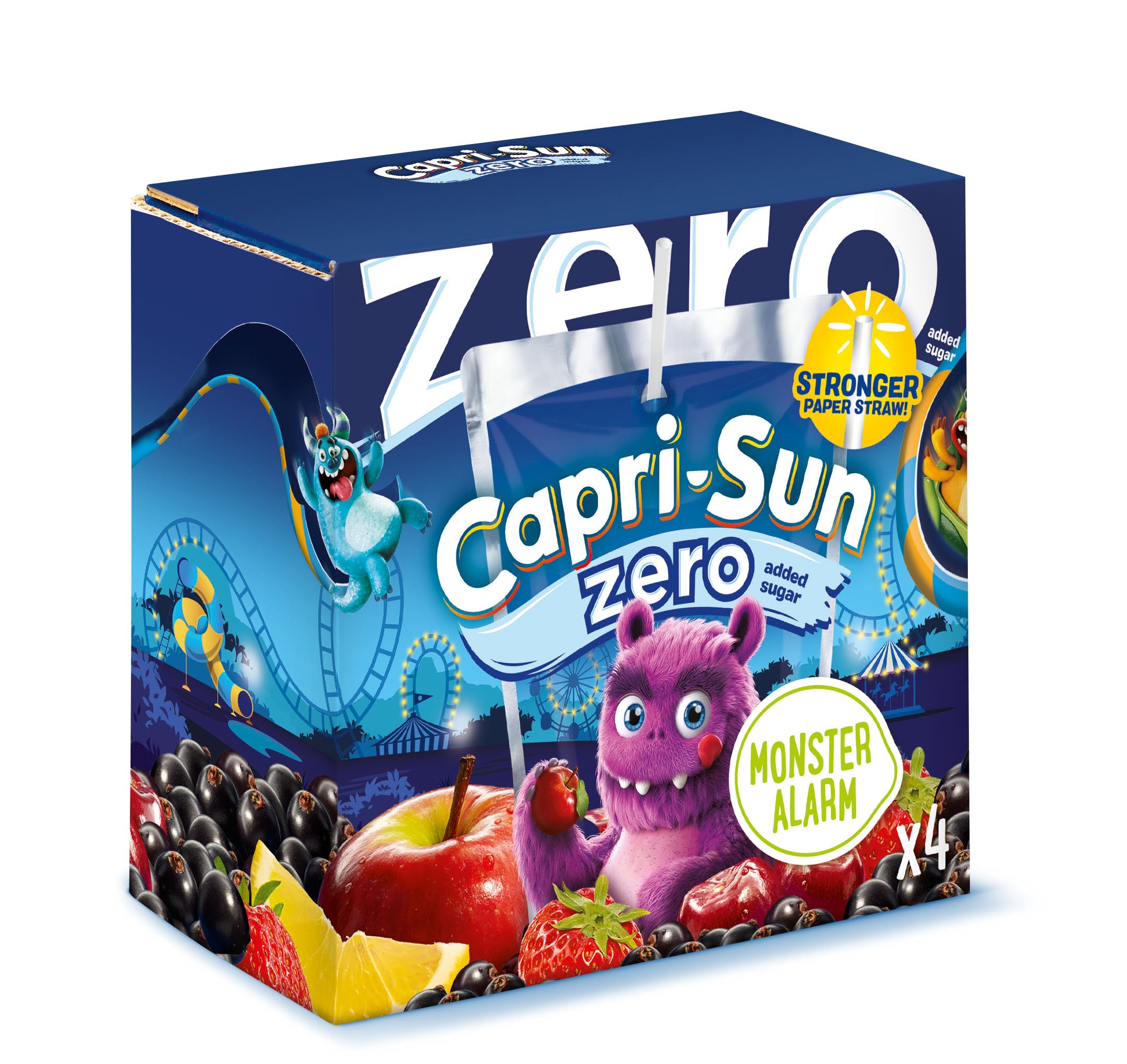Capri-Sun Monster Alarm Saftgetränk Multipack (4 x 200ml) Hergestellt mit echtem Fruchtsaft