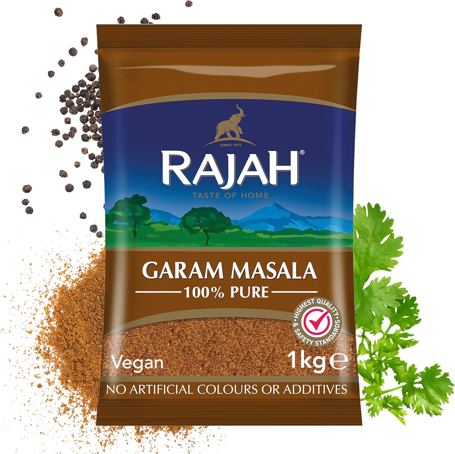 Rajah - Garam Masala gemahlene Gewürzmischung (1kg)