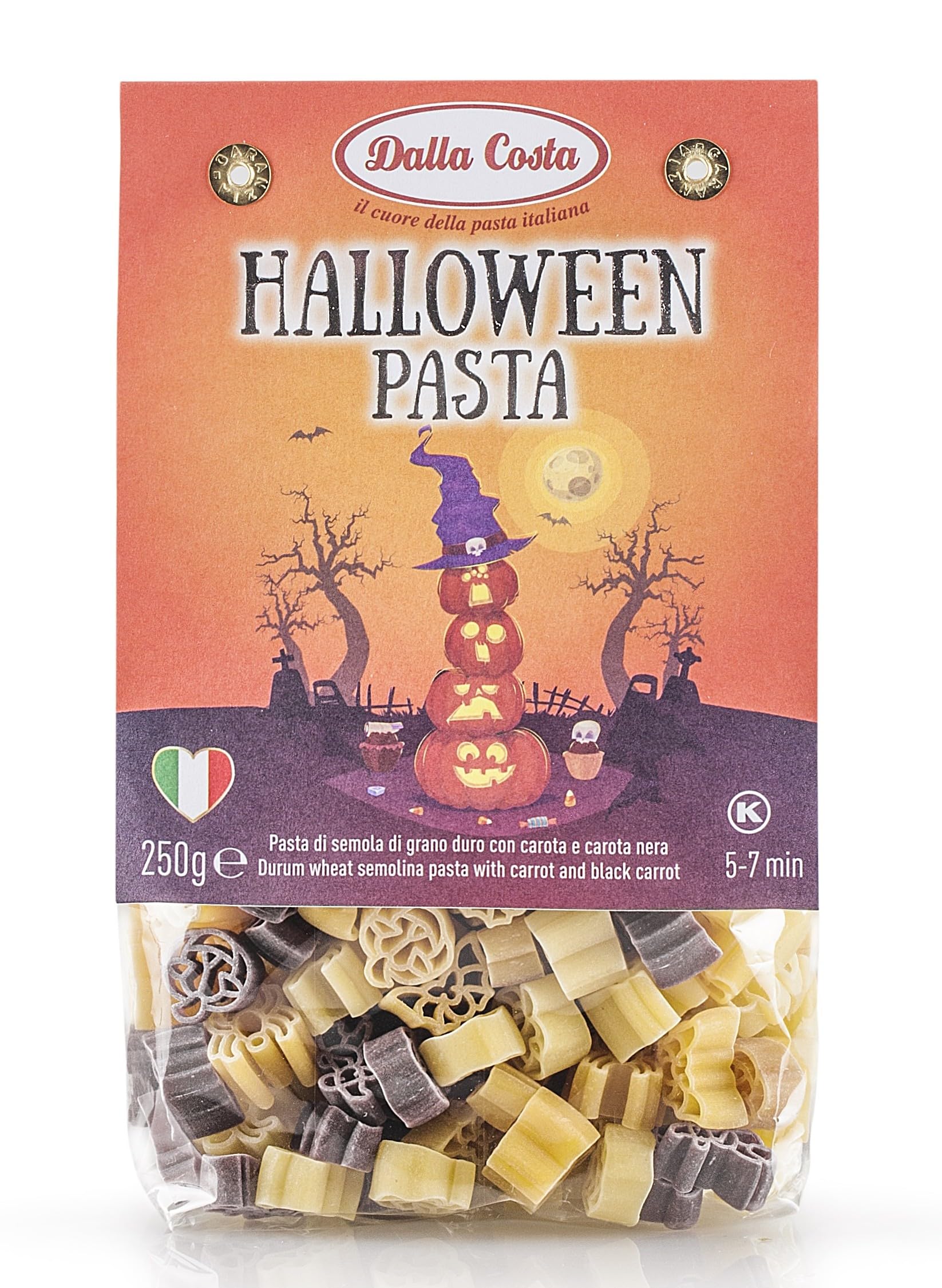 Dalla Costa Halloween Tricolor Pasta 250g