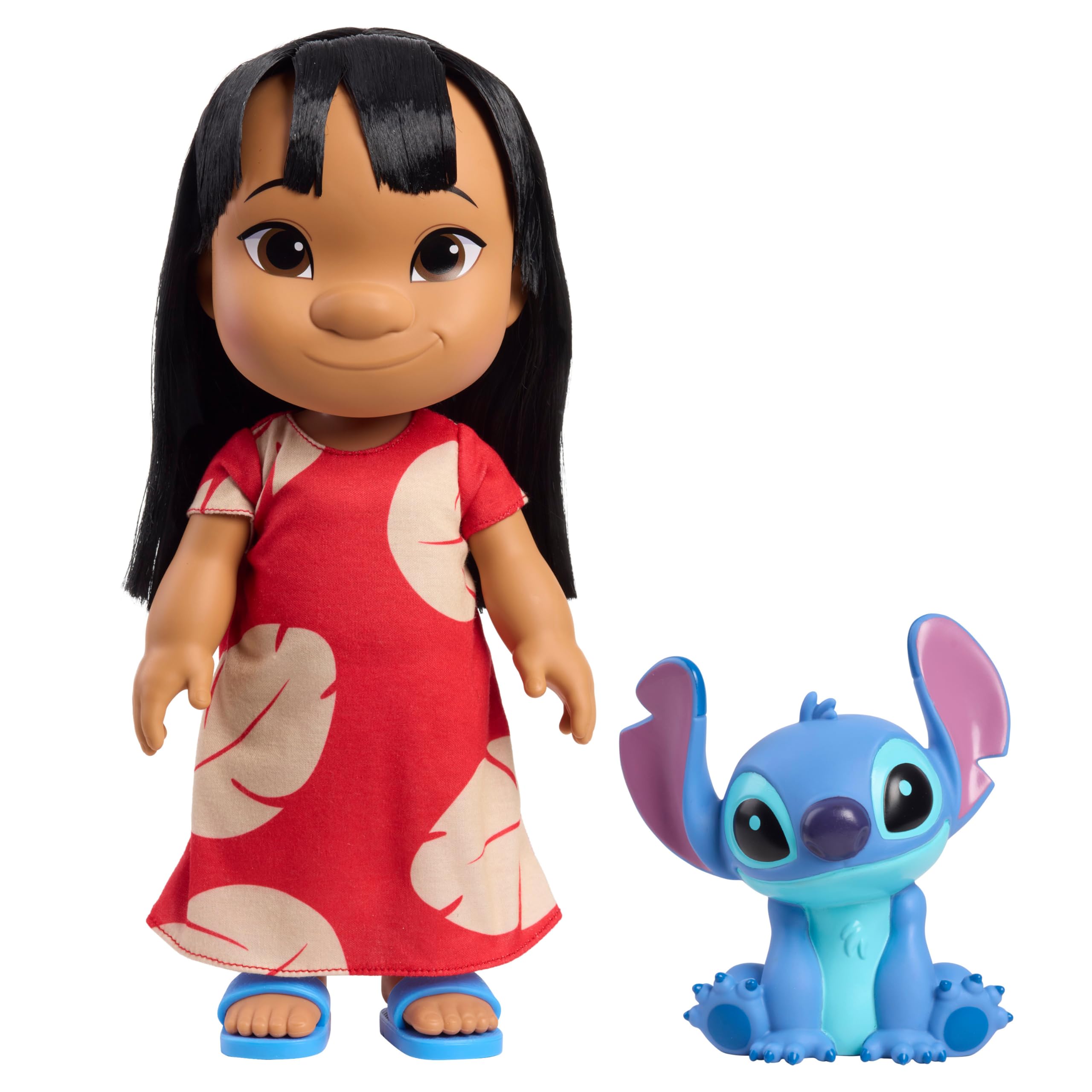 Disney Lilo & Stitch 14 Zoll große bewegliche Lilo-Puppe mit 5 Zoll großer Stitch-Figur – Just Play