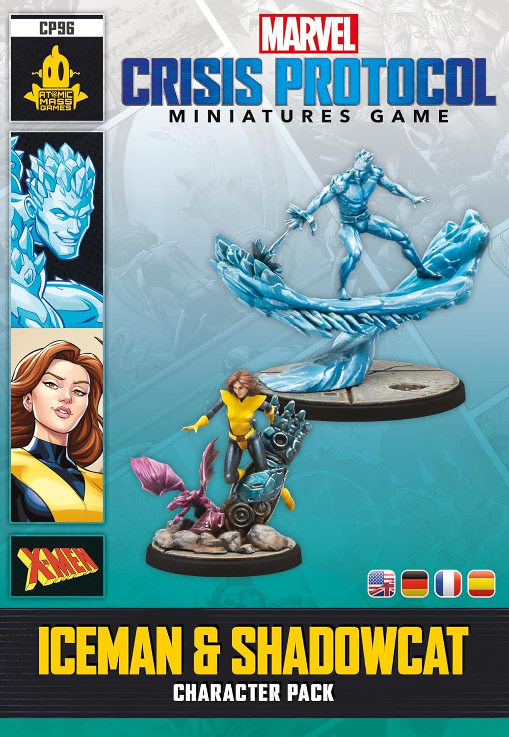 Atomic Mass Games Marvel Crisis Protocol: Iceman & Shadowcat Charakterpaket (FFGCP96)
