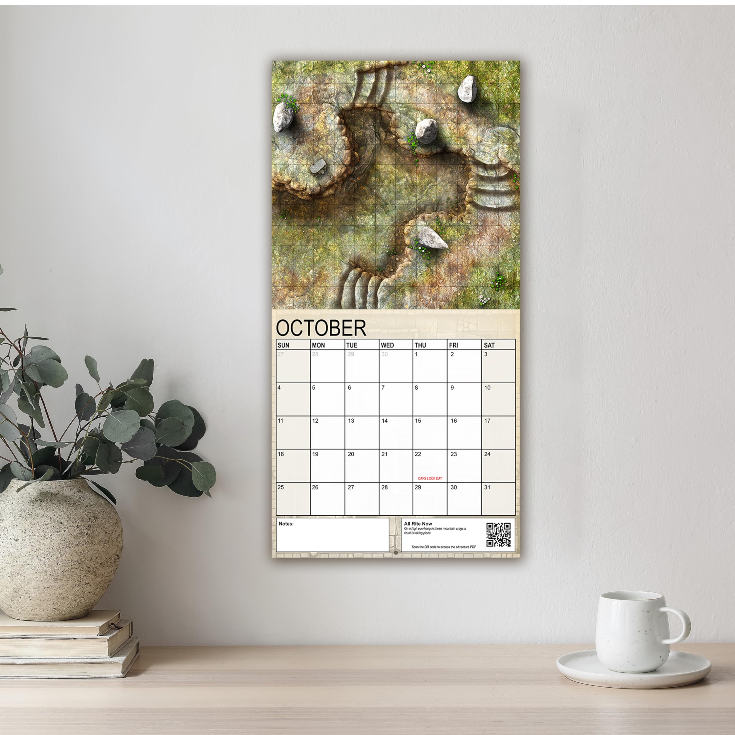 Loke Battlemats Kalender der vielen Abenteuer 2026