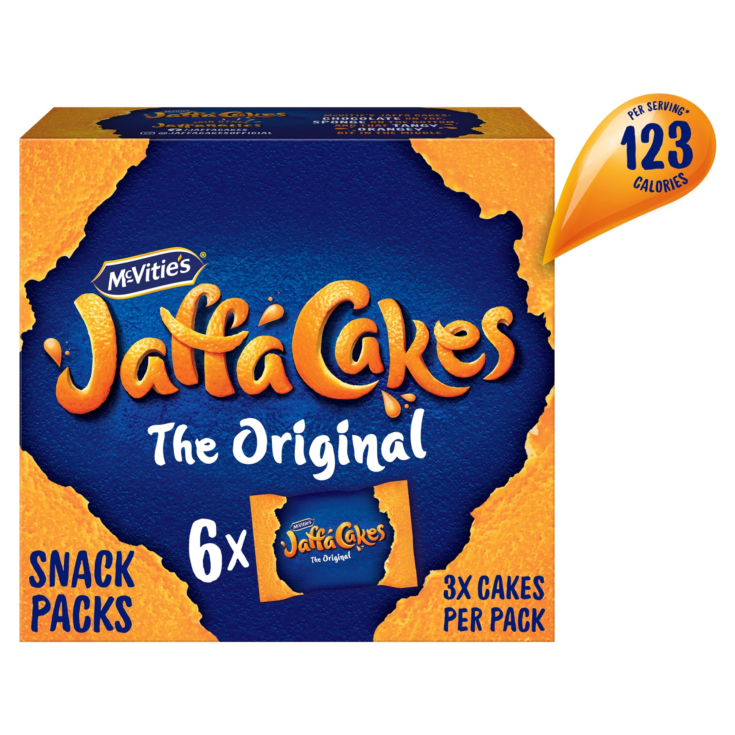 McVitie's Jamaica Ginger Cake, saftiger, reich gewürzter Kuchen, 198 g