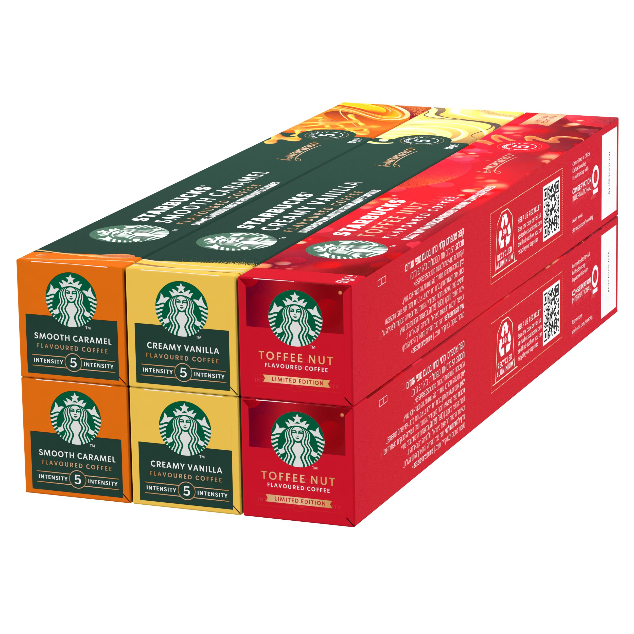 STARBUCKS – Saisonpaket von Nespresso Blonde Kaffeekapseln, 60 Stück