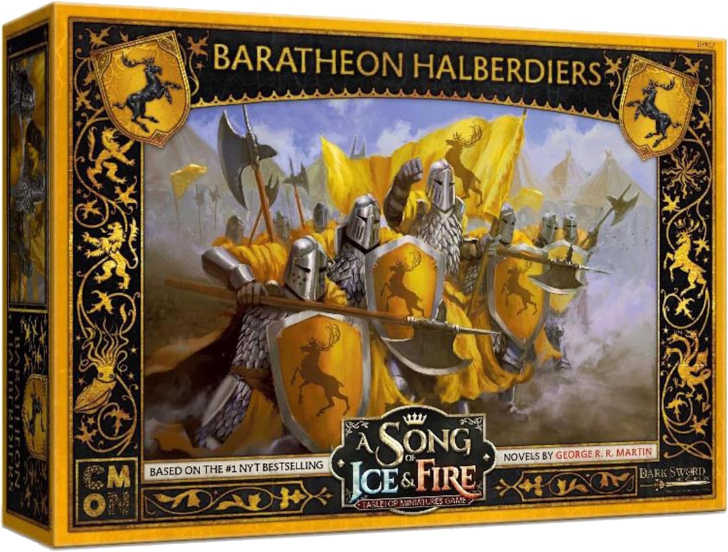 CMON – Das Lied von Eis und Feuer – Baratheon Halberdiers Einheitsbox (SIF817)