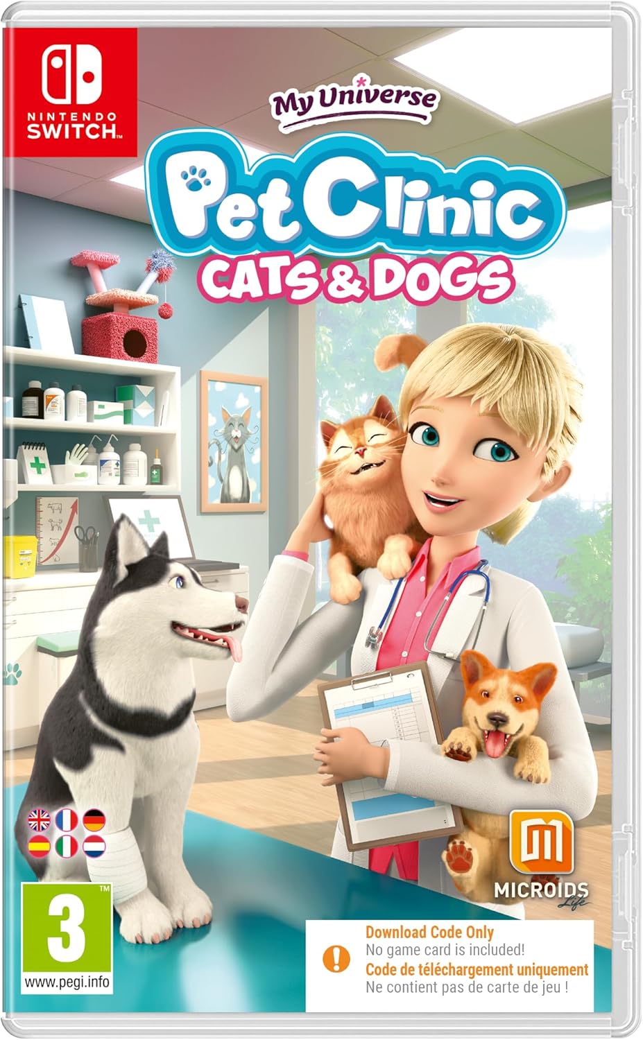 Mein Universum: Tierklinik, Katzen & Hunde – Nintendo Switch Digital Edition