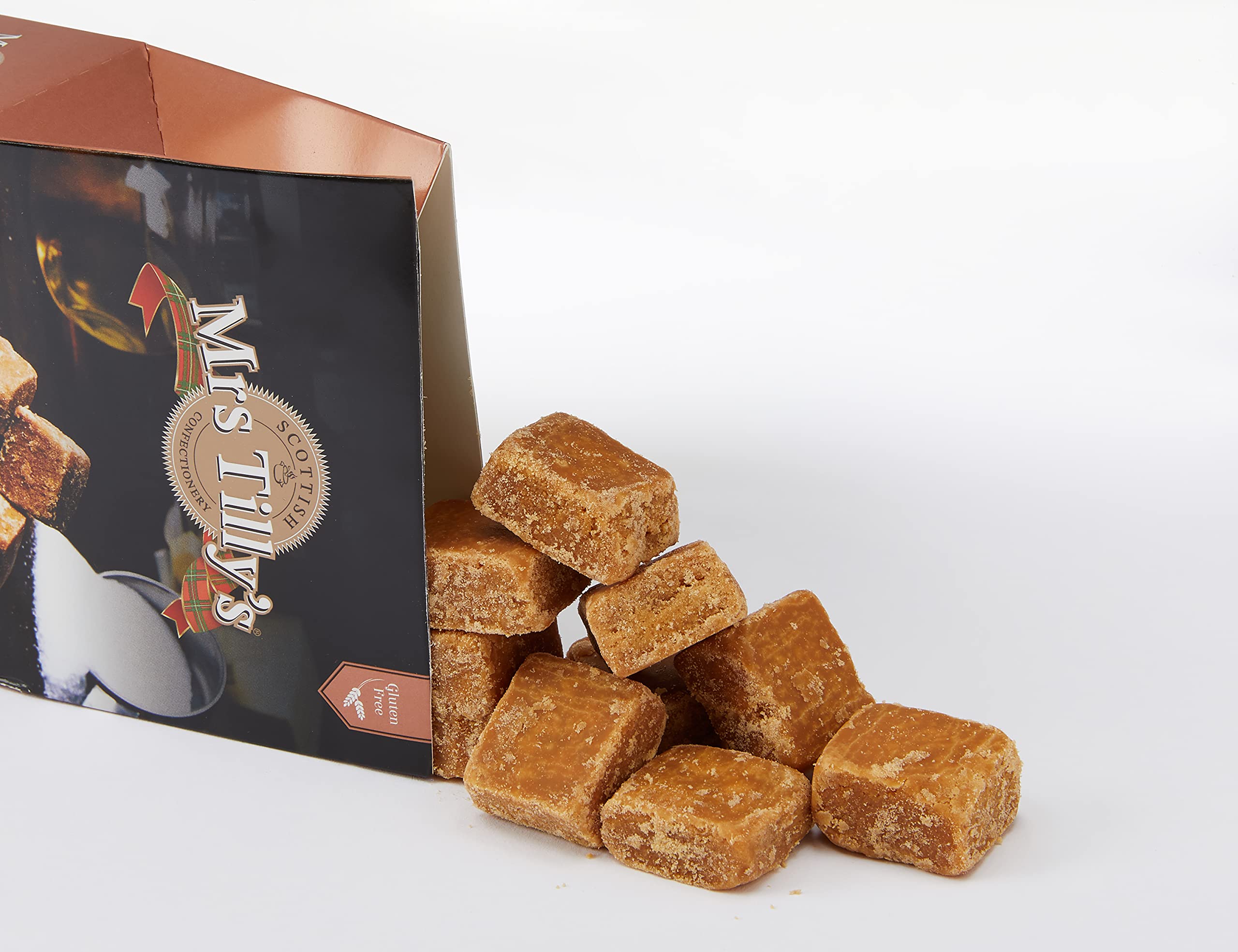 Mrs Tilly's Scottish Vanilla Fudge, 150 g – Glutenfreie handgemachte Süßware