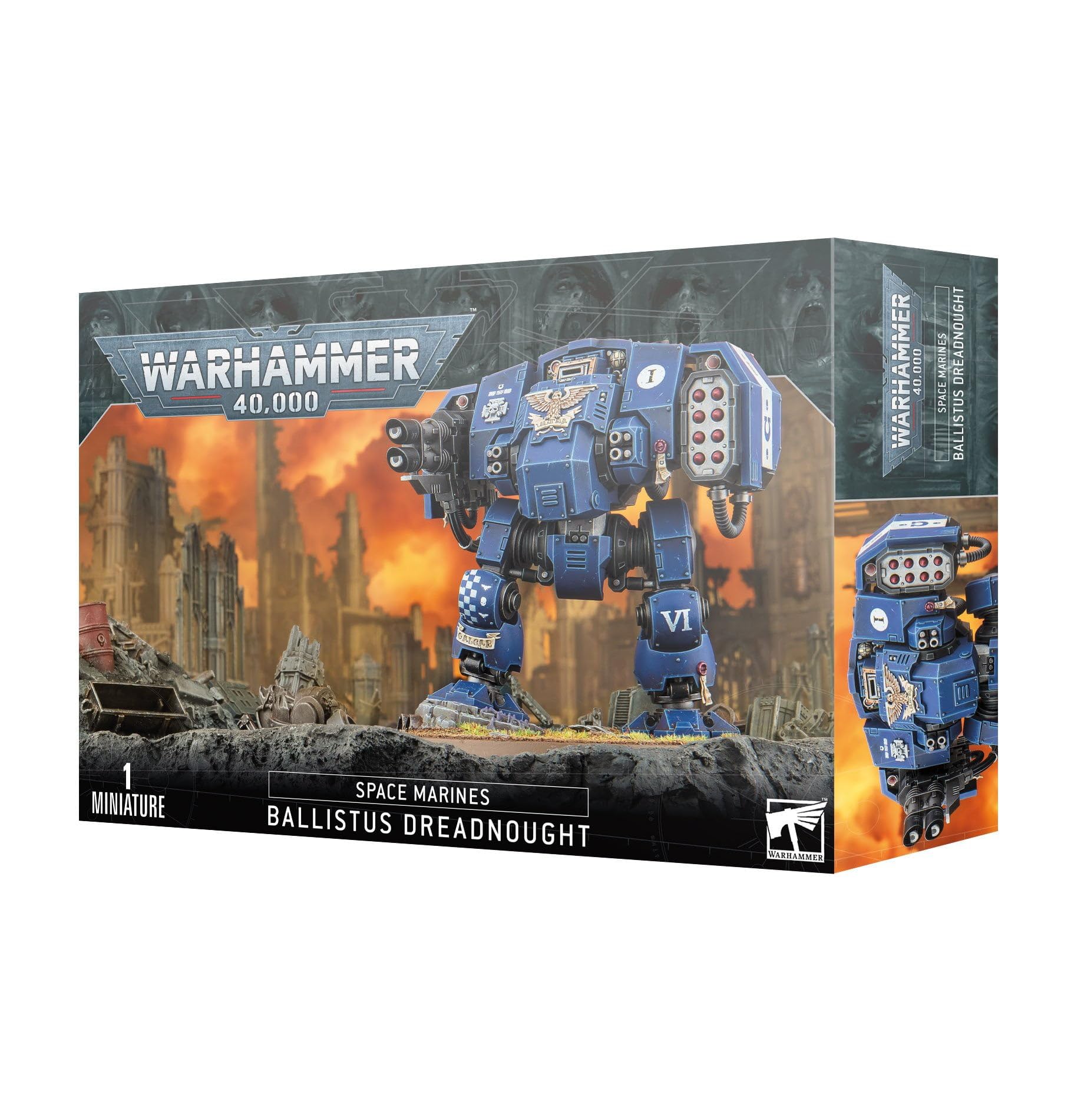 Warhammer Space Marines Ballistus Dreadnought Model Kit