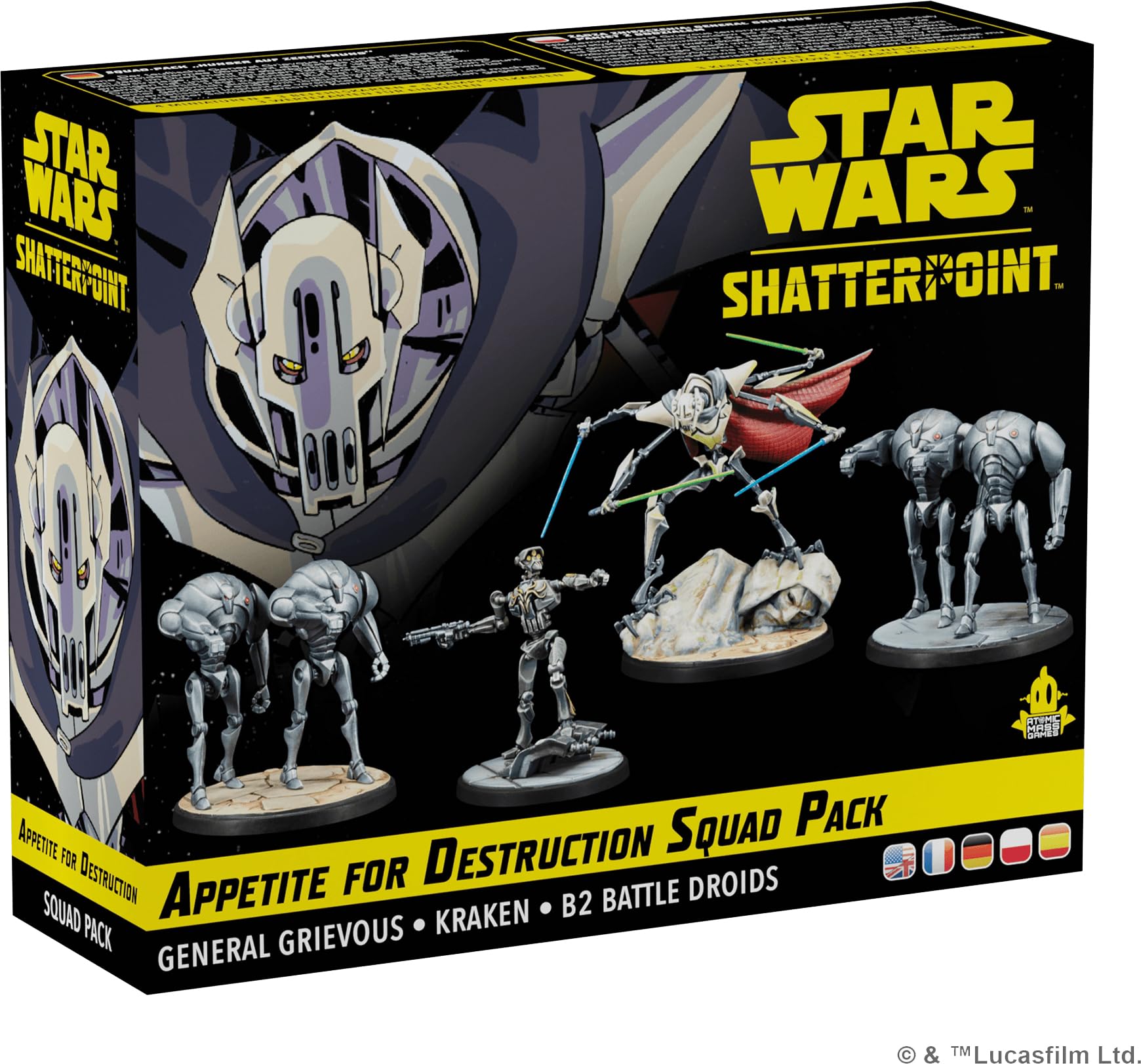Star Wars Shatterpoint: Appetite for Destruction – Squad Pack von Atomic Mass Games