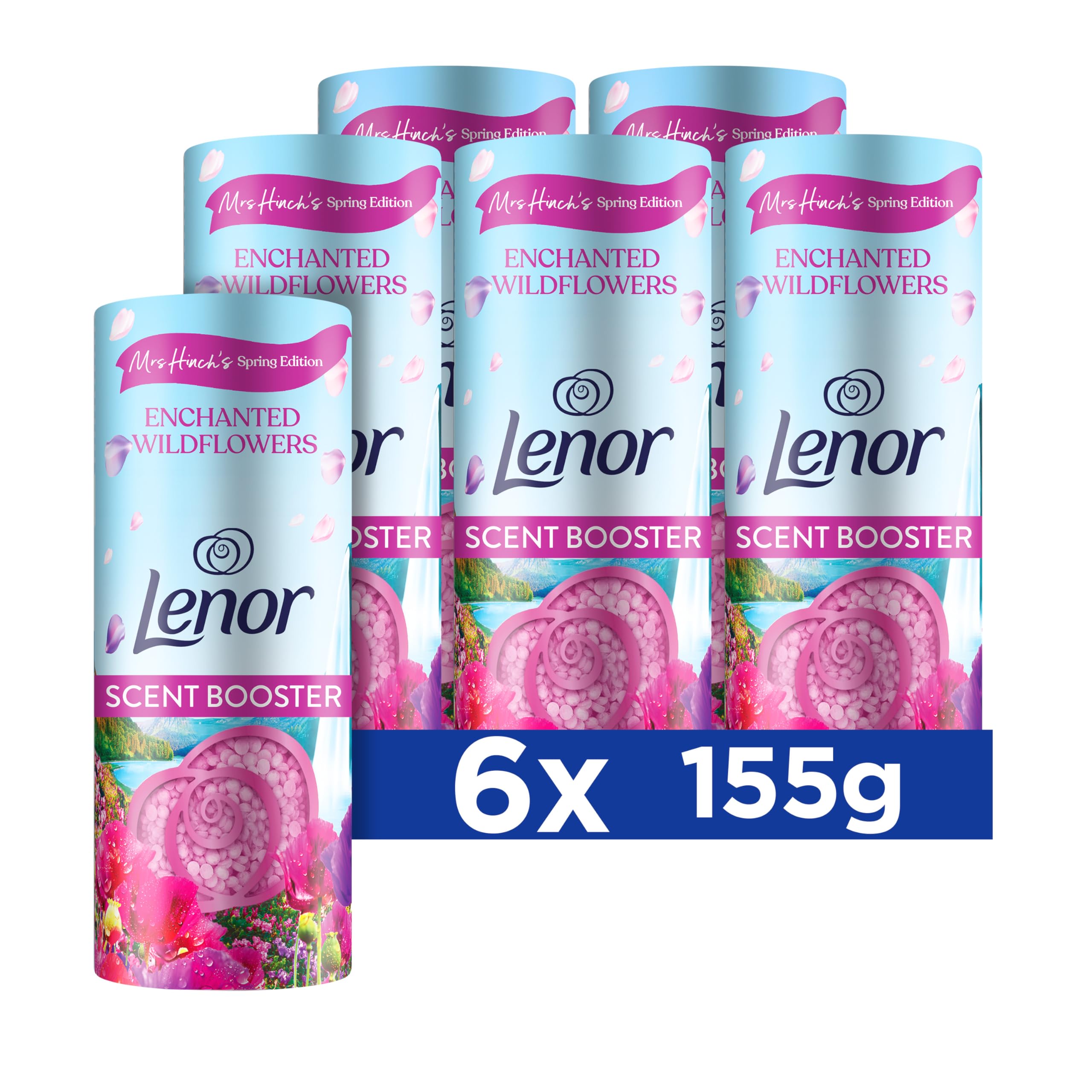 Lenor Duftverstärker „Zauberhafte Wildblumen“, 6 x 155 g