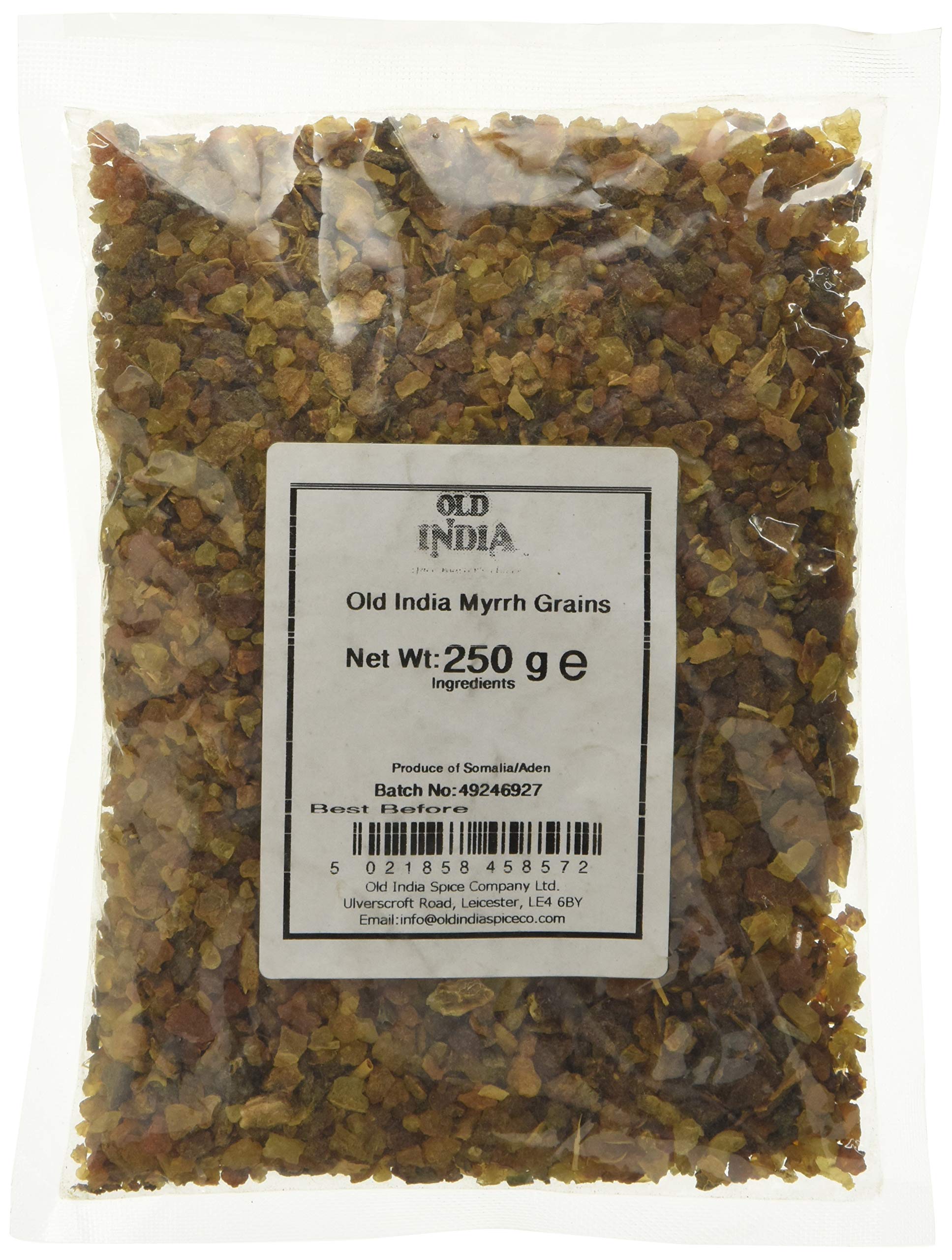 Old India Myrrhe-Körner 250 g – Natürliches indisches Gewürz zum Kochen
