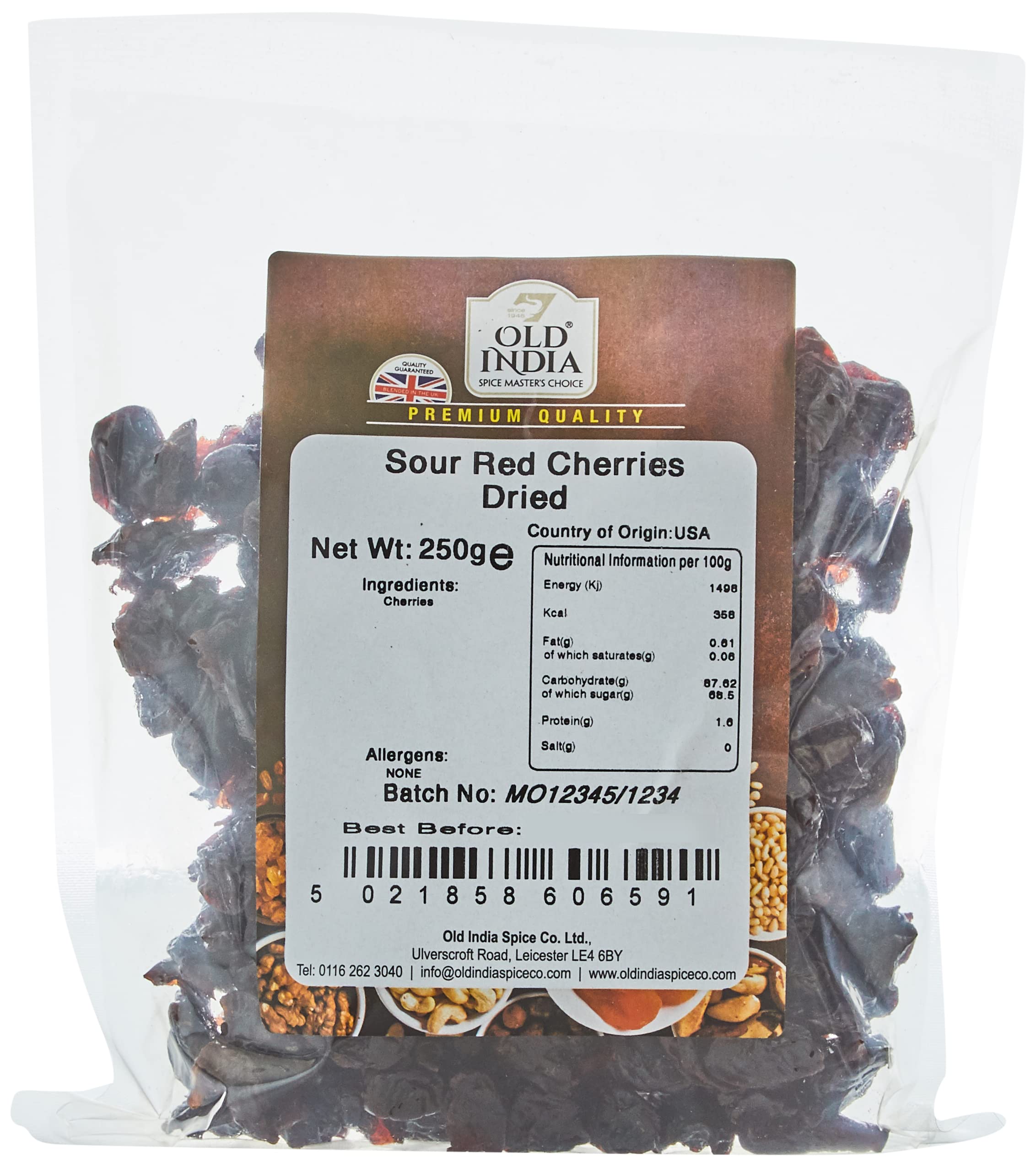 Old India Sauerkirschen getrocknet 250g