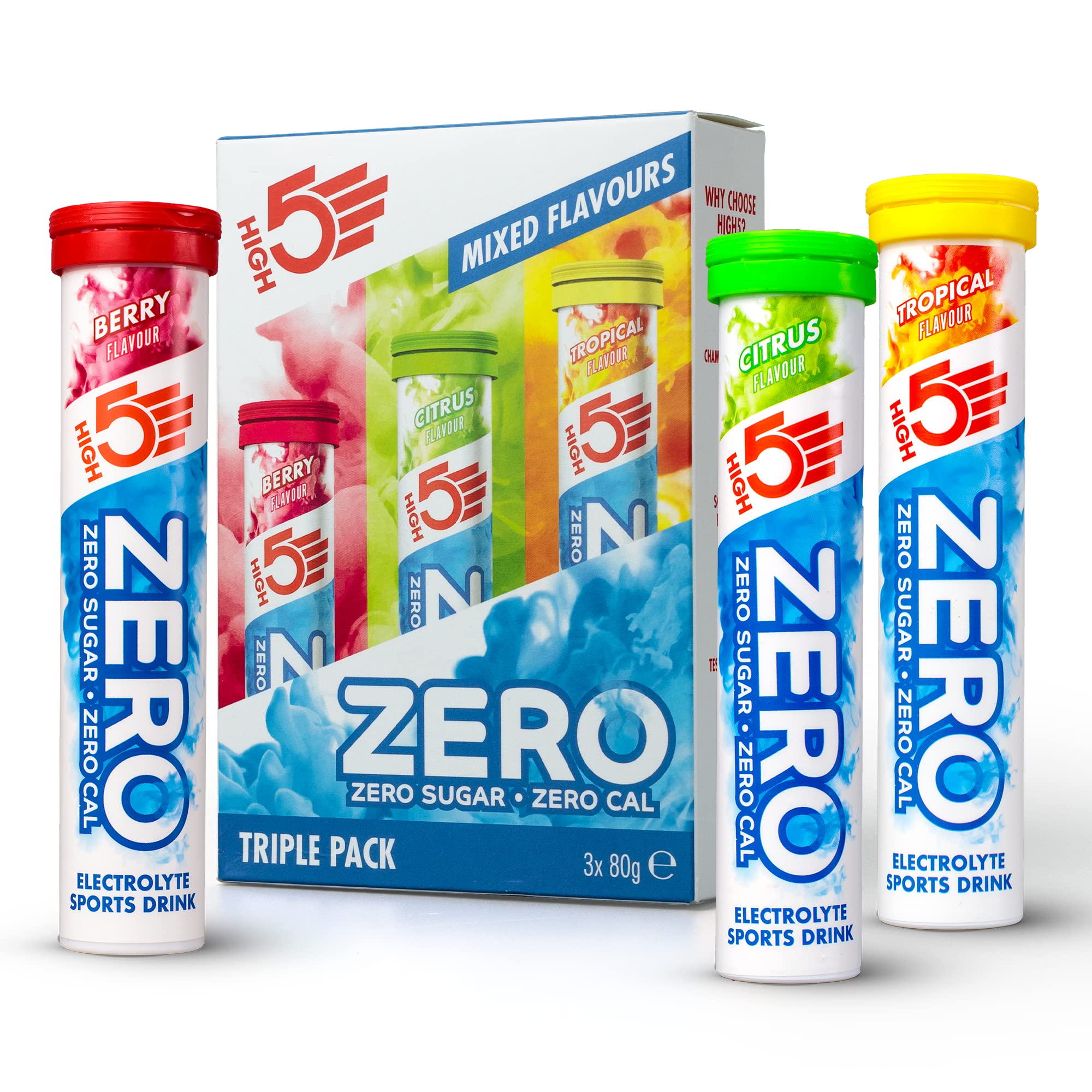 HIGH5 ZERO Elektrolyttabletten Hydratationstabletten mit Vitamin C angereichert (106998018099EU2)