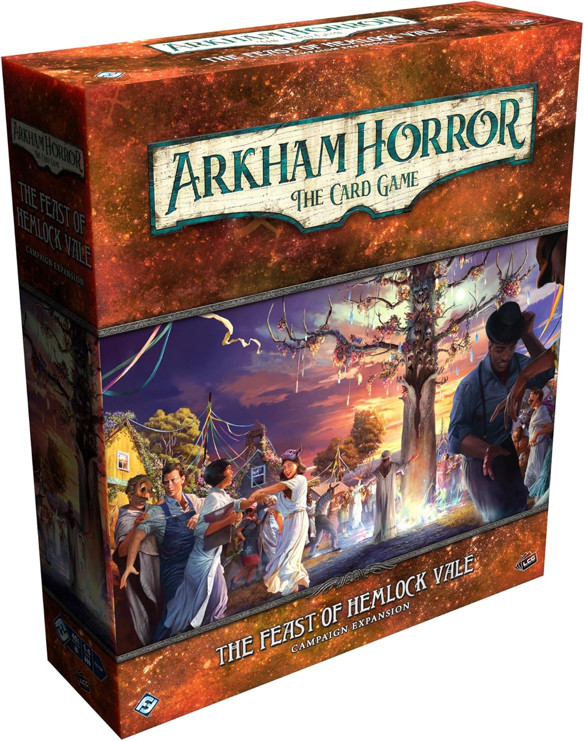 Fantasy Flight Arkham Horror Das Kartenspiel „The Feast of Hemlock Vale“-Kampagnenerweiterung (Lovec)