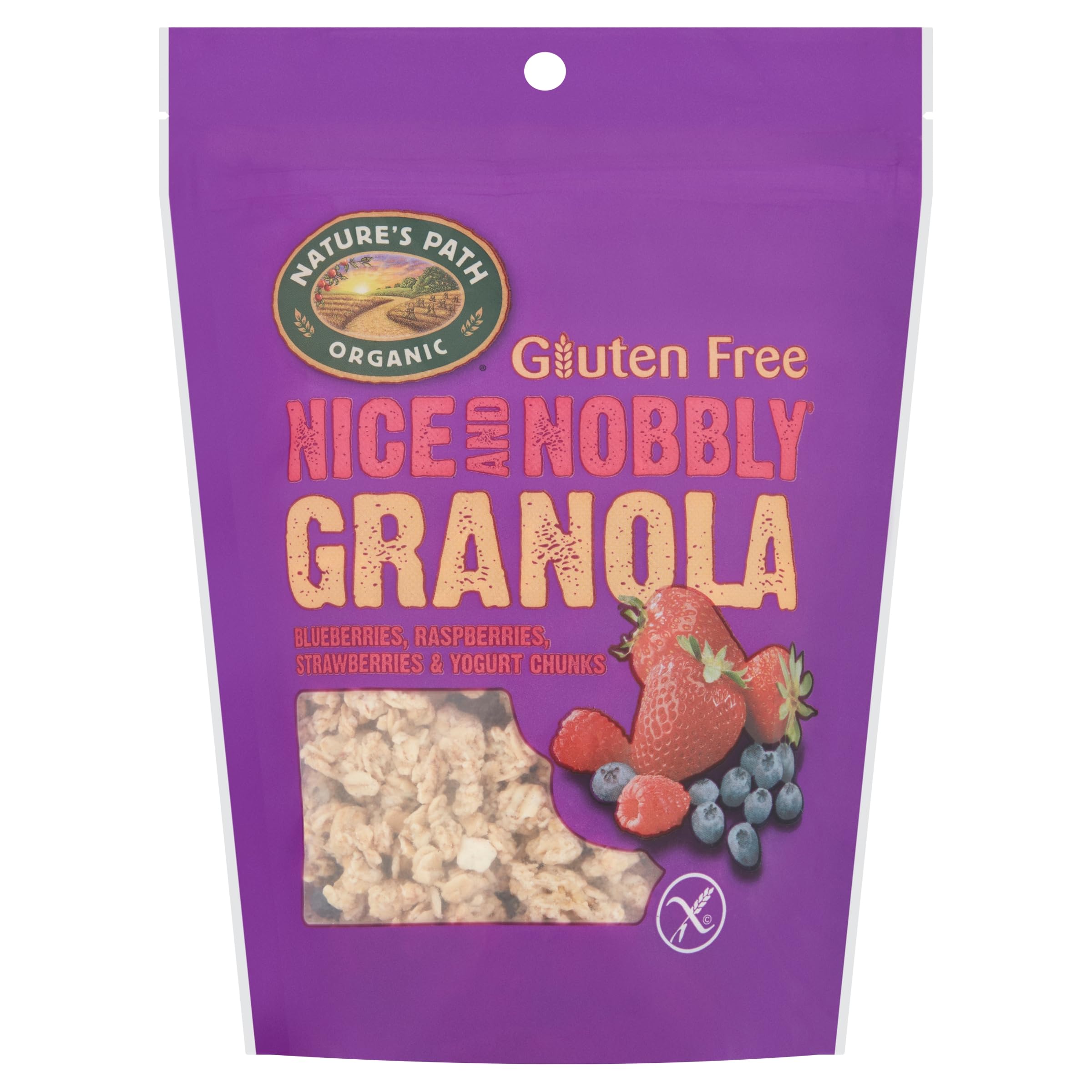 Nature's Path Bio-Beeren-Granola mit Joghurtstückchen, glutenfrei, 300 g