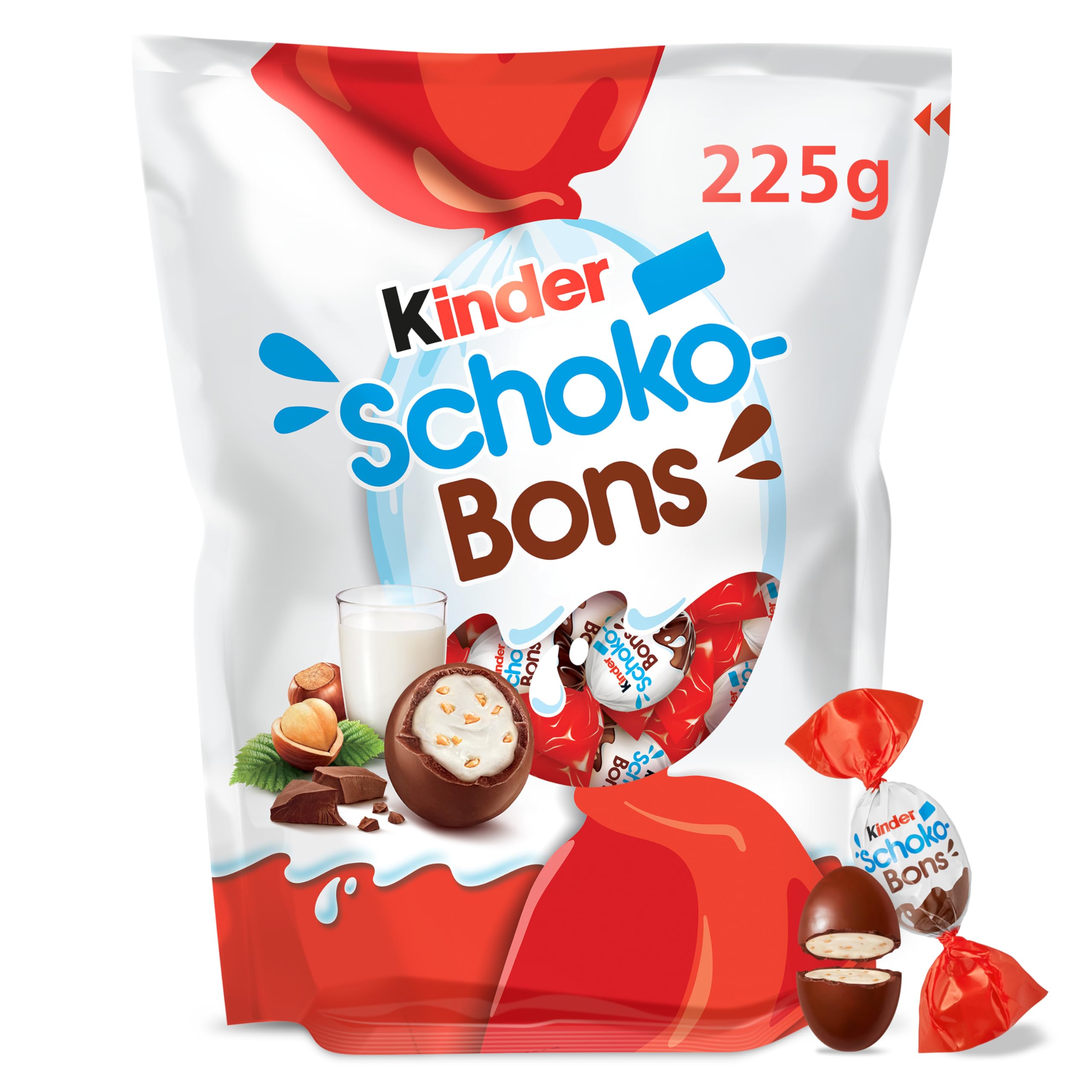 Kinder Schokobons 200g Milchschokolade mit cremiger Füllung