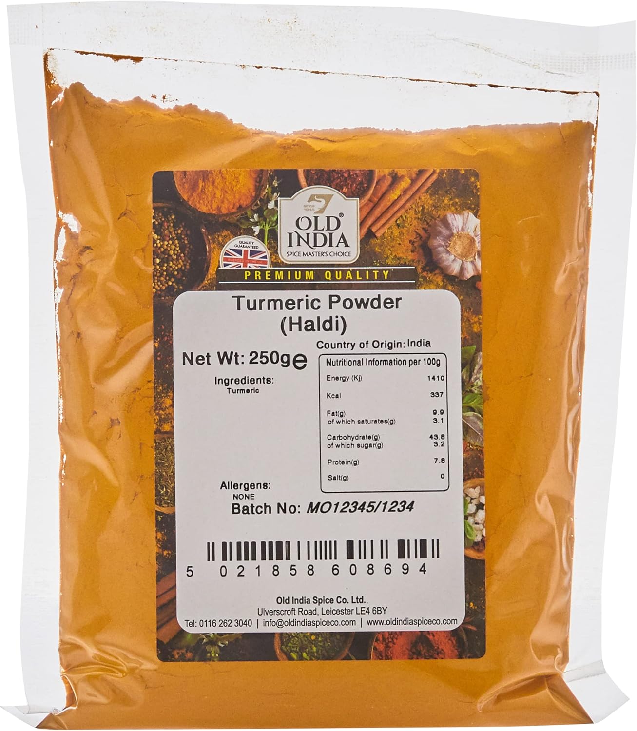 Old India - Kurkumapulver (Haldi) 250 g