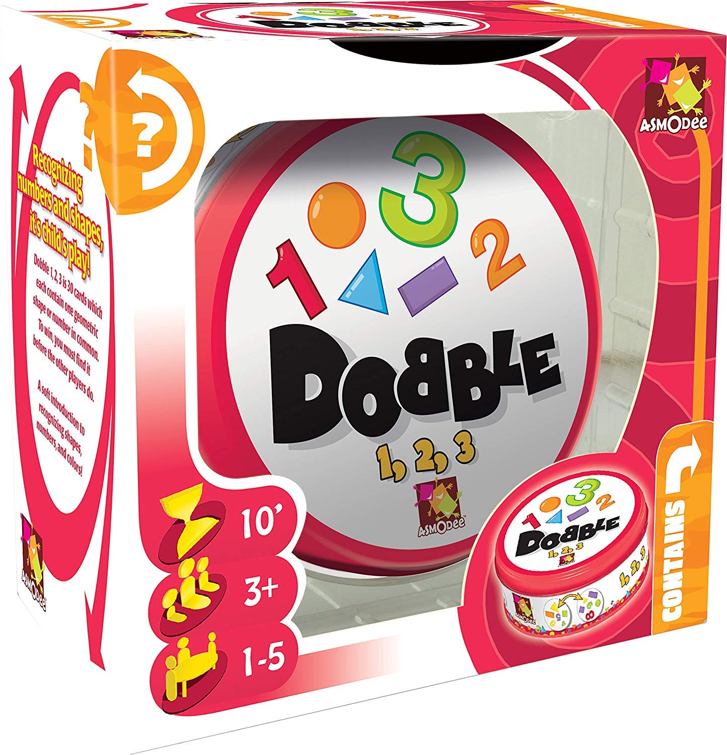 Asmodee Dobble 1 2 3 Kartenspiel