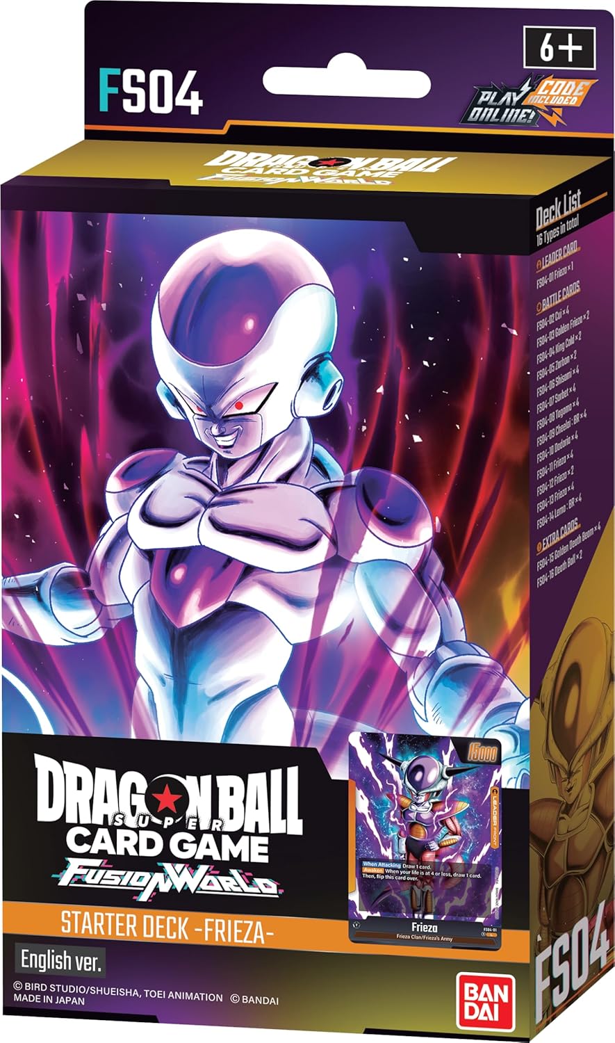 Bandai Dragon Ball Super CG Fusion World FS04 Starter Deck Sammelkartenspiel