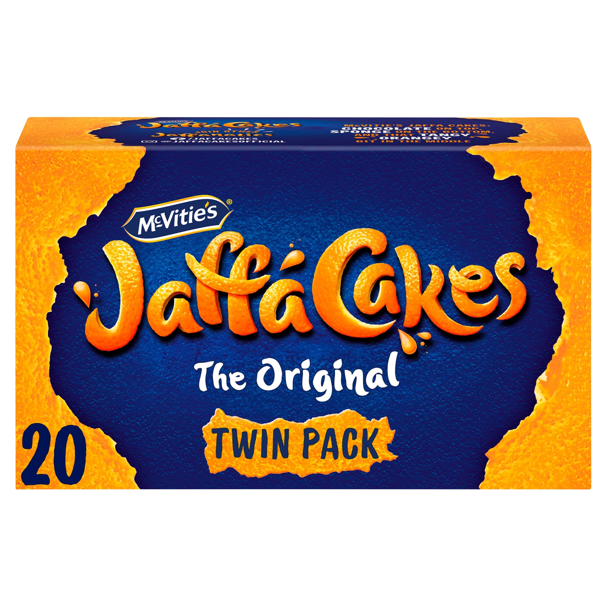 McVitie's Jaffa Cakes Original Schokoladenkekse Doppelpack 2 x 10 Stück