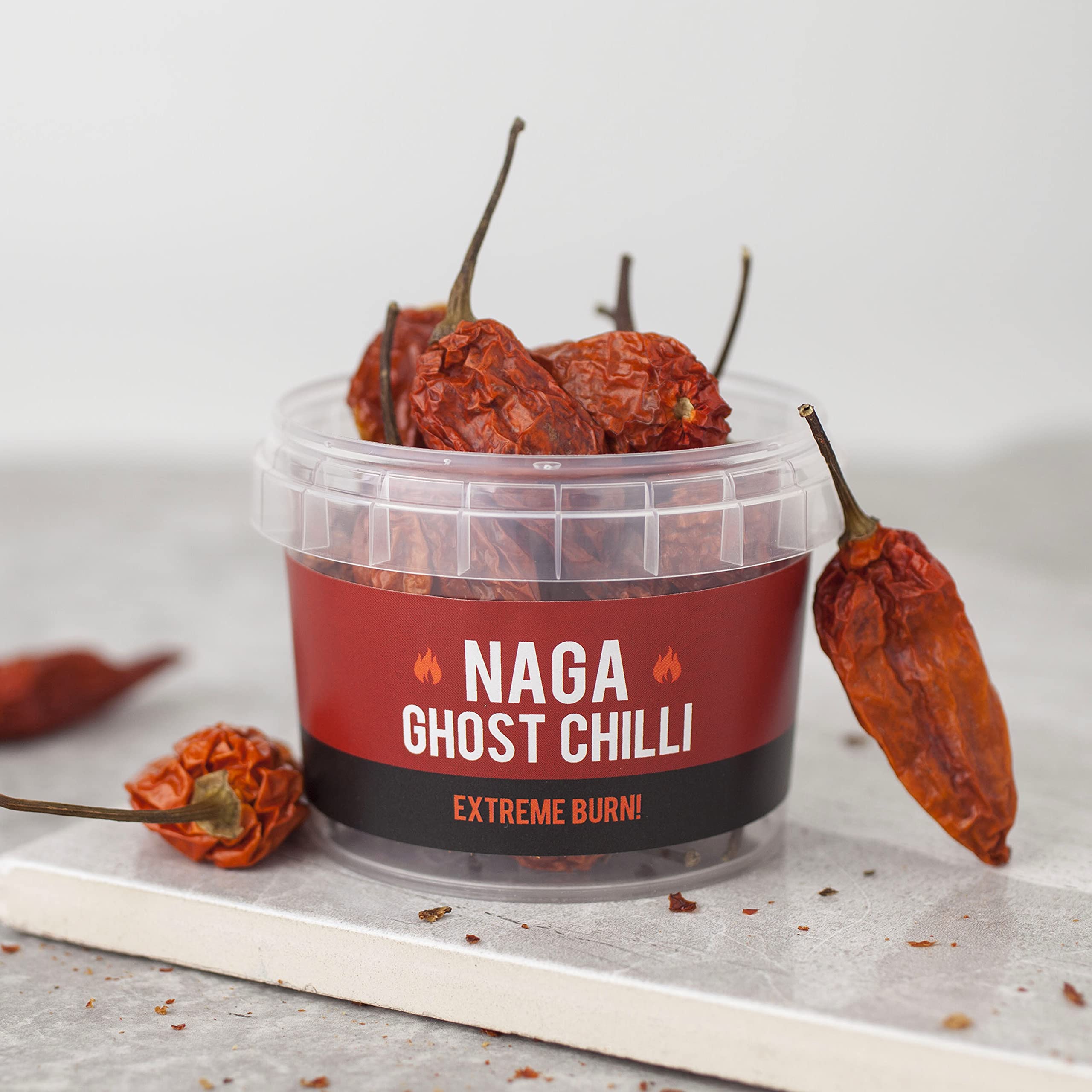 SPICE "N" TICE - Naga Ghost Chili Pot | Extreme Burn Ganze Chilischoten