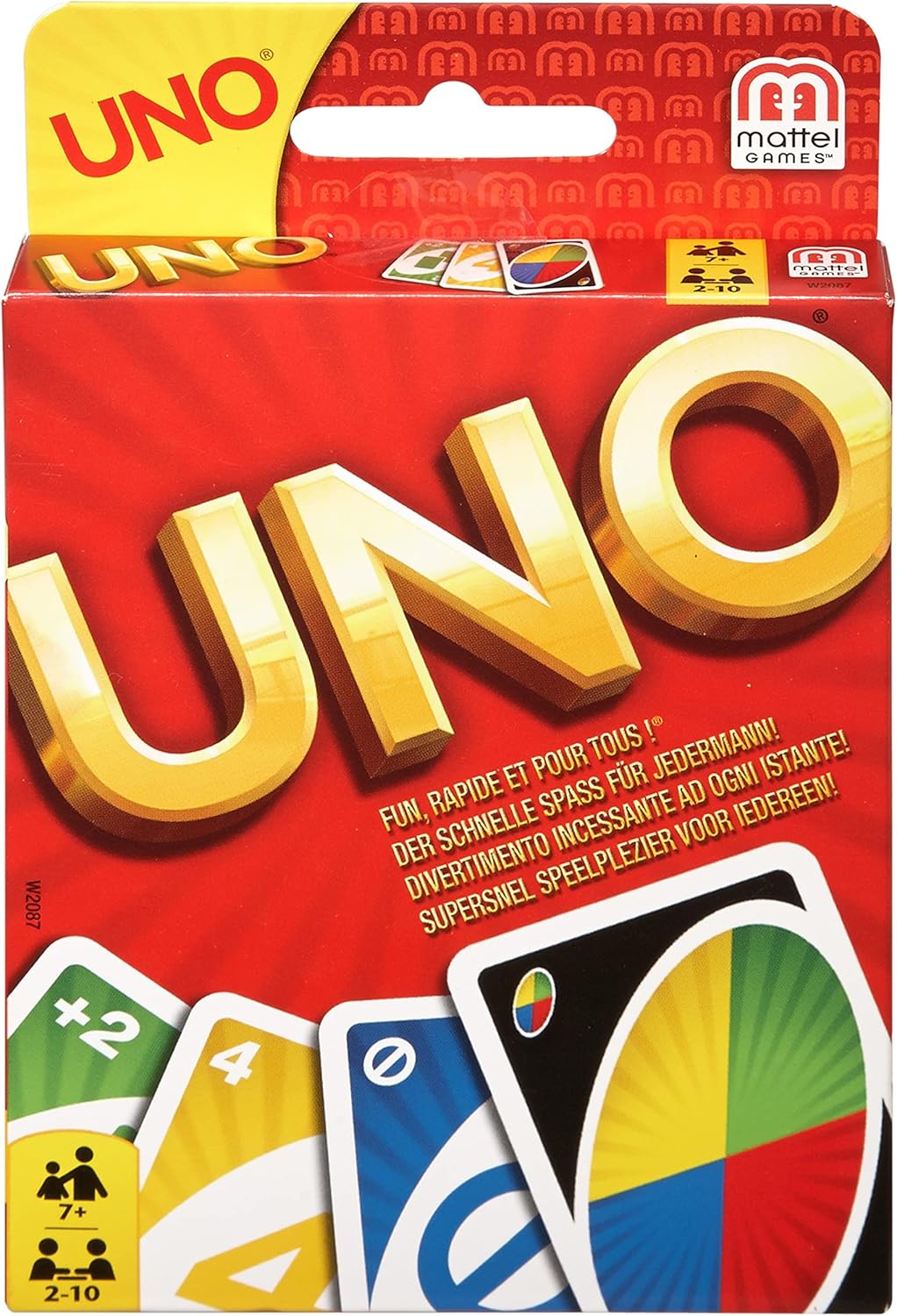 Mattel UNO-Kartenspiel – Doppelseitig W2087
