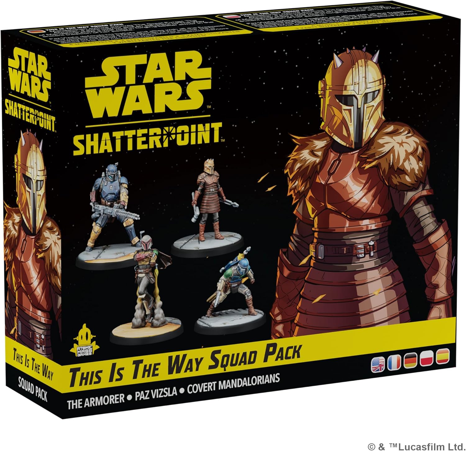 Atomic Mass Games Star Wars Shatterpoint This Is The Way Squad Pack Miniaturen-Erweiterung