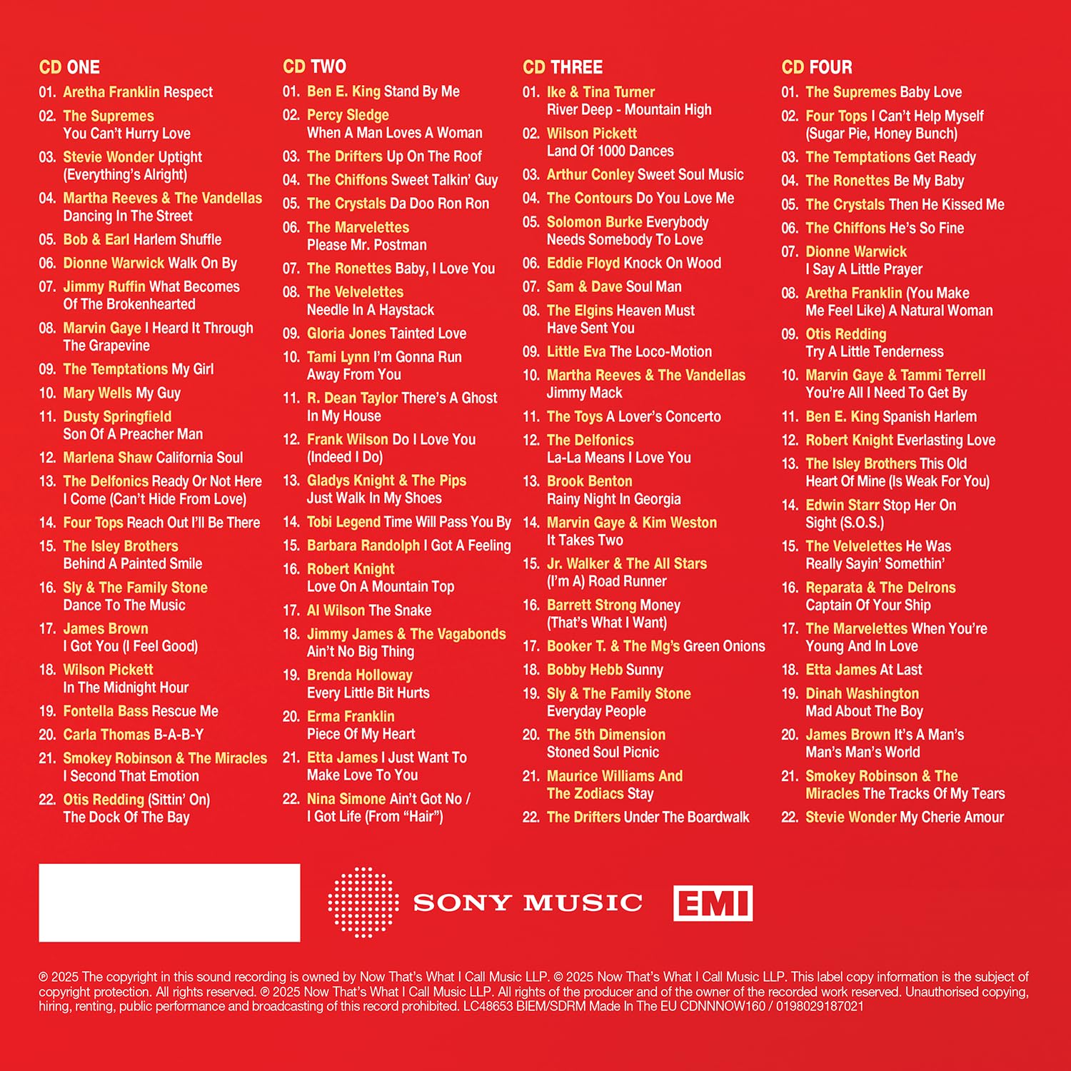 NOW That's What I Call 60s Soul - Audio-CD