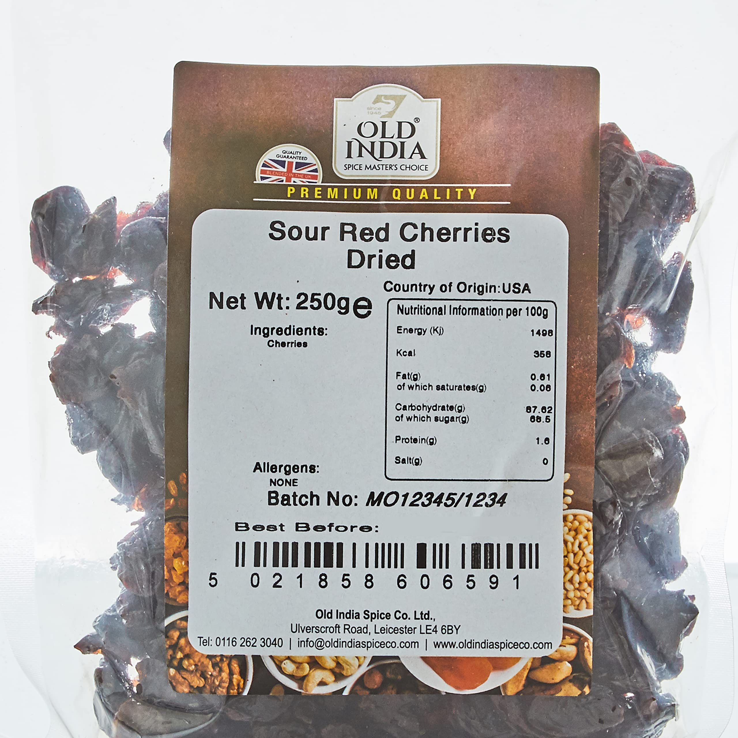 Old India Sauerkirschen getrocknet 250g