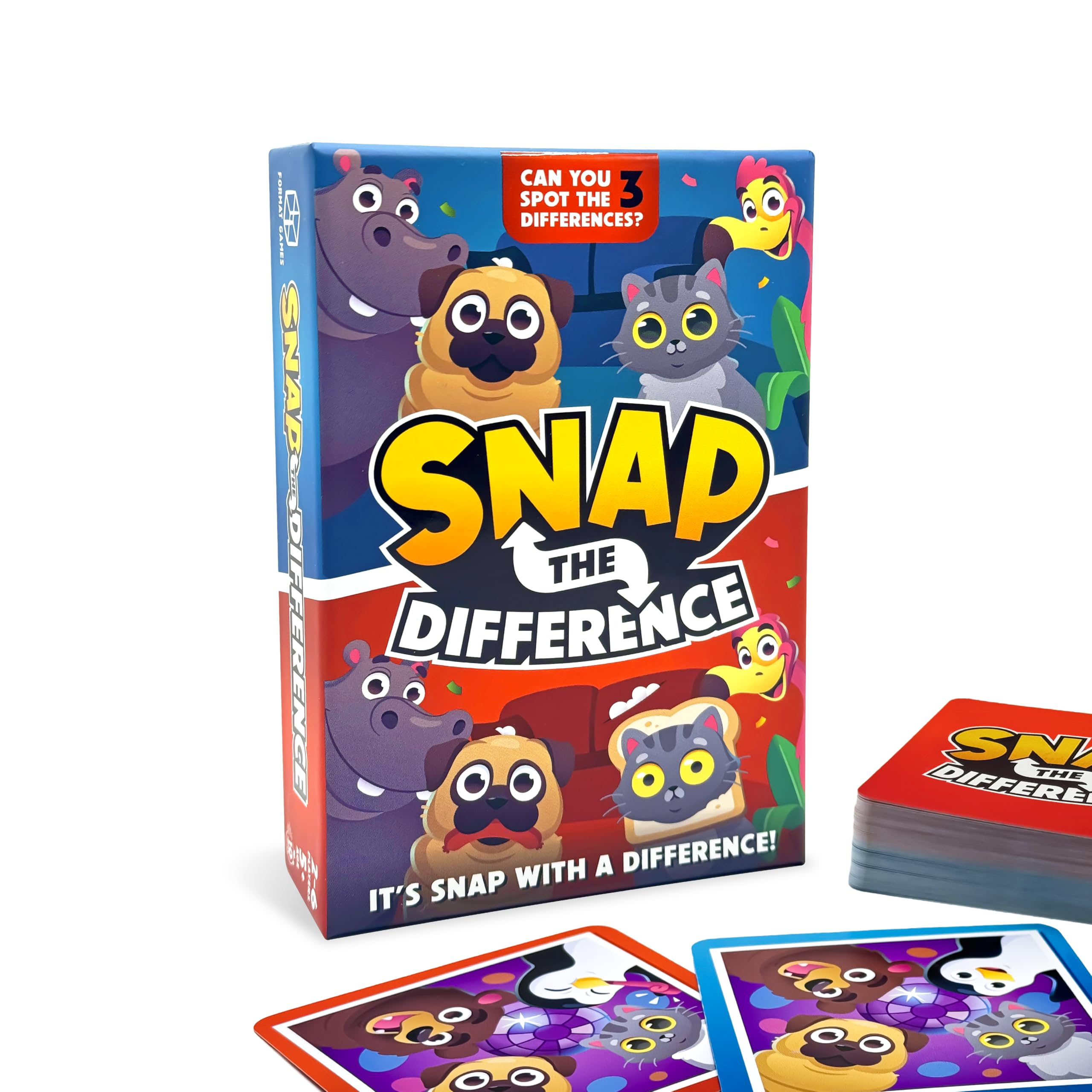 Format Games Snap the Difference-Kartenspiel