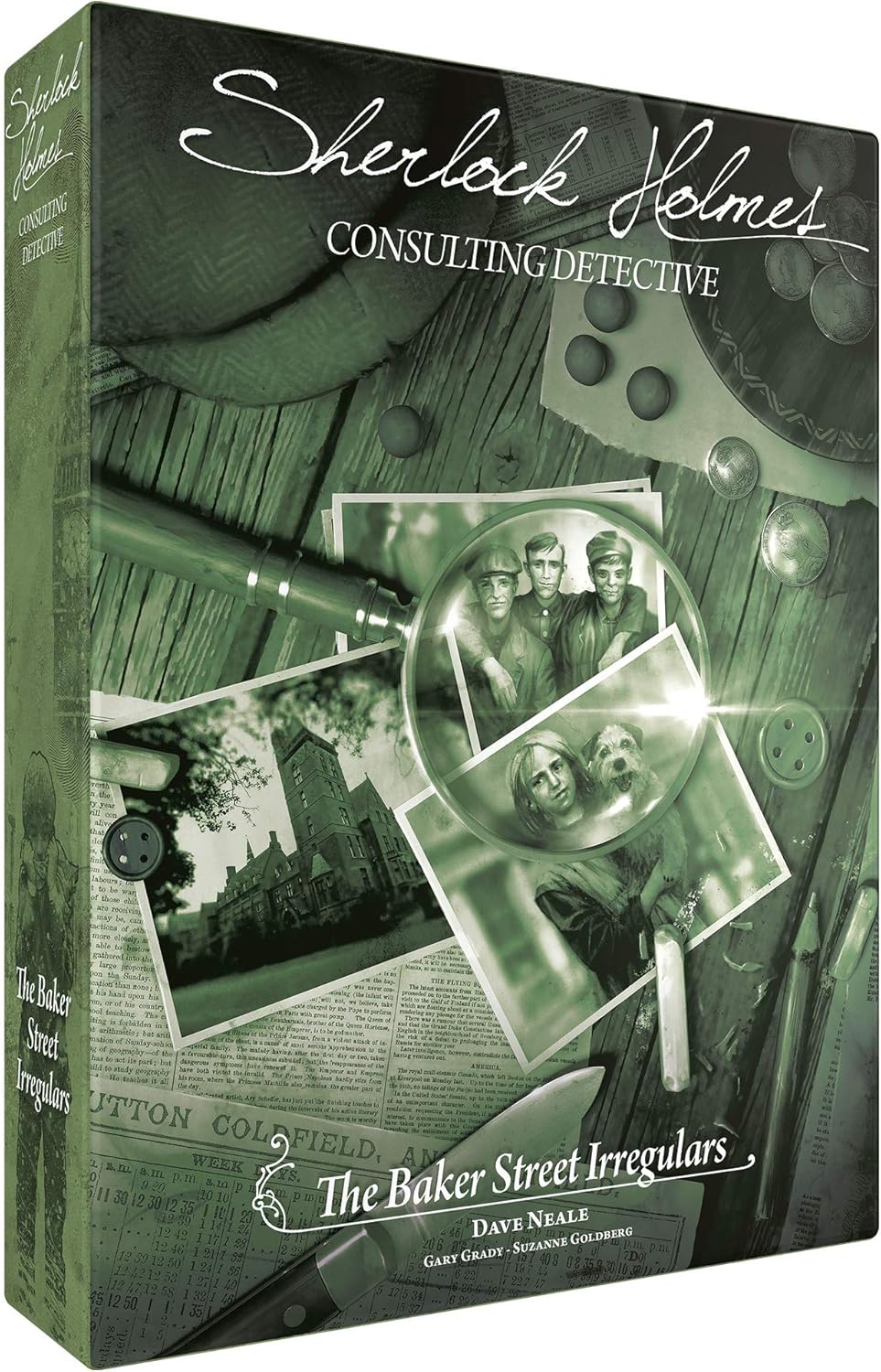Space Cowboys Sherlock Holmes Consulting Detective: Das Brettspiel „The Baker Street Irregulars“