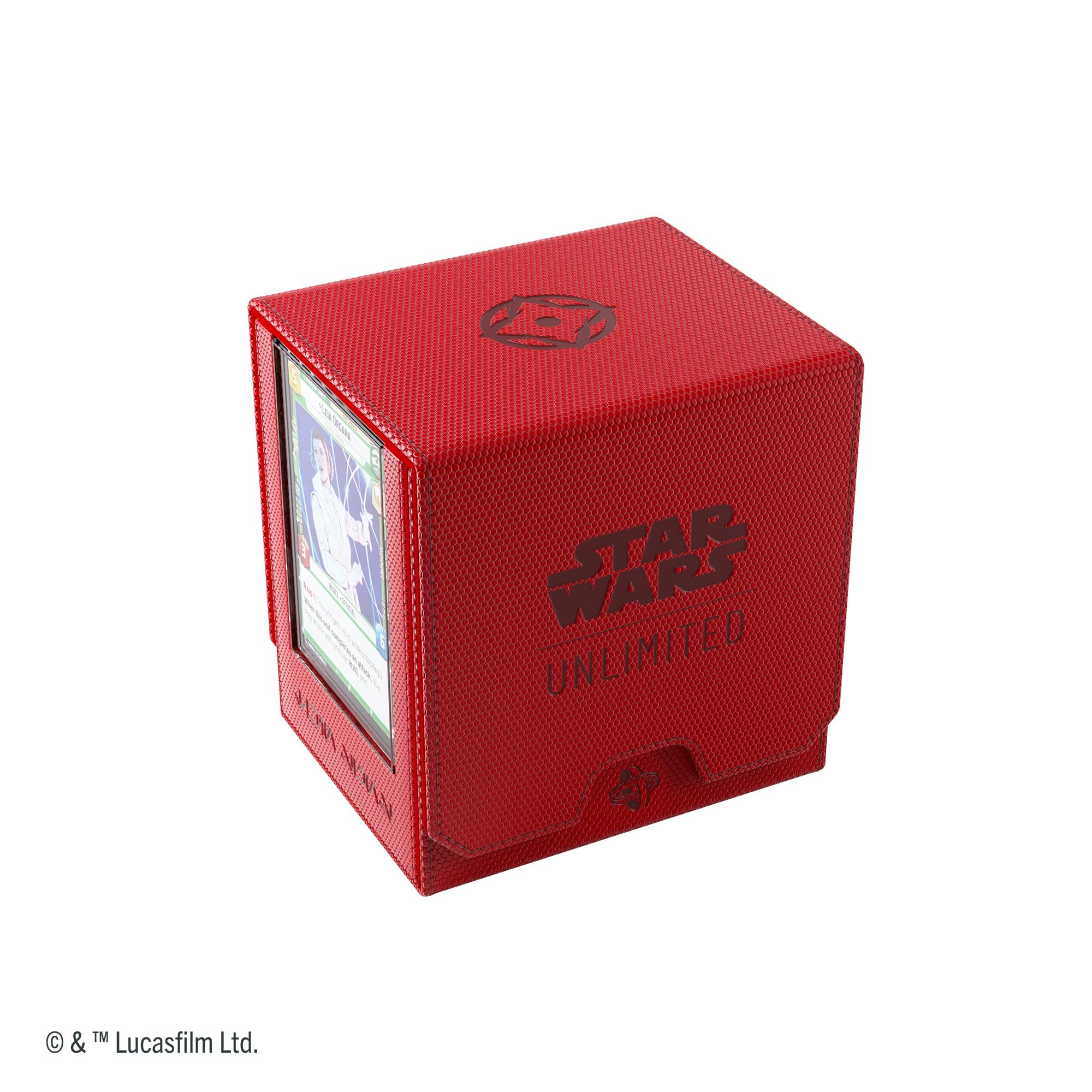 Gamegenic Star Wars: Unbegrenztes Twin Suns Deck Pod – Rot