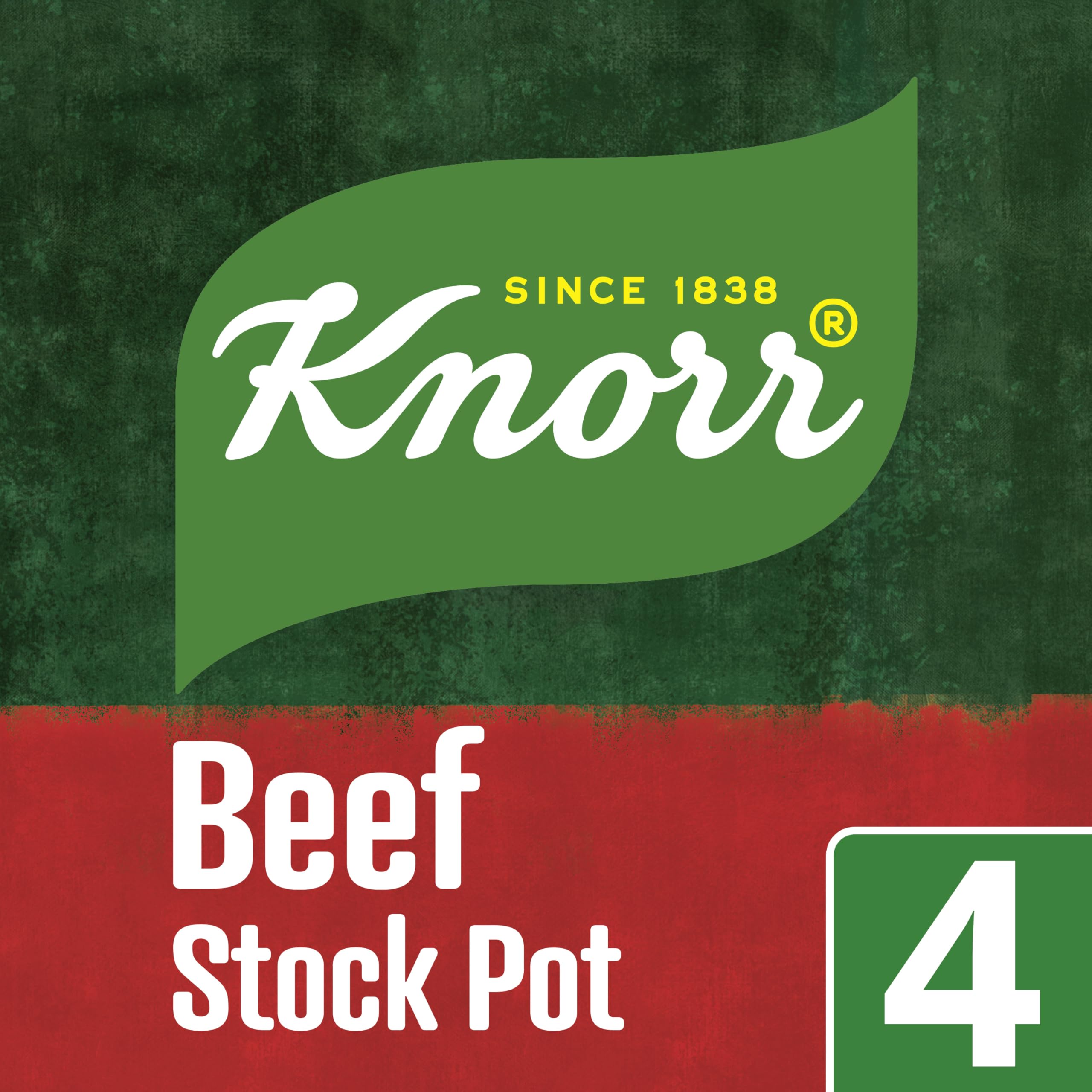 Knorr - Rinderbrühe Töpfchen (112g Packung mit 4)