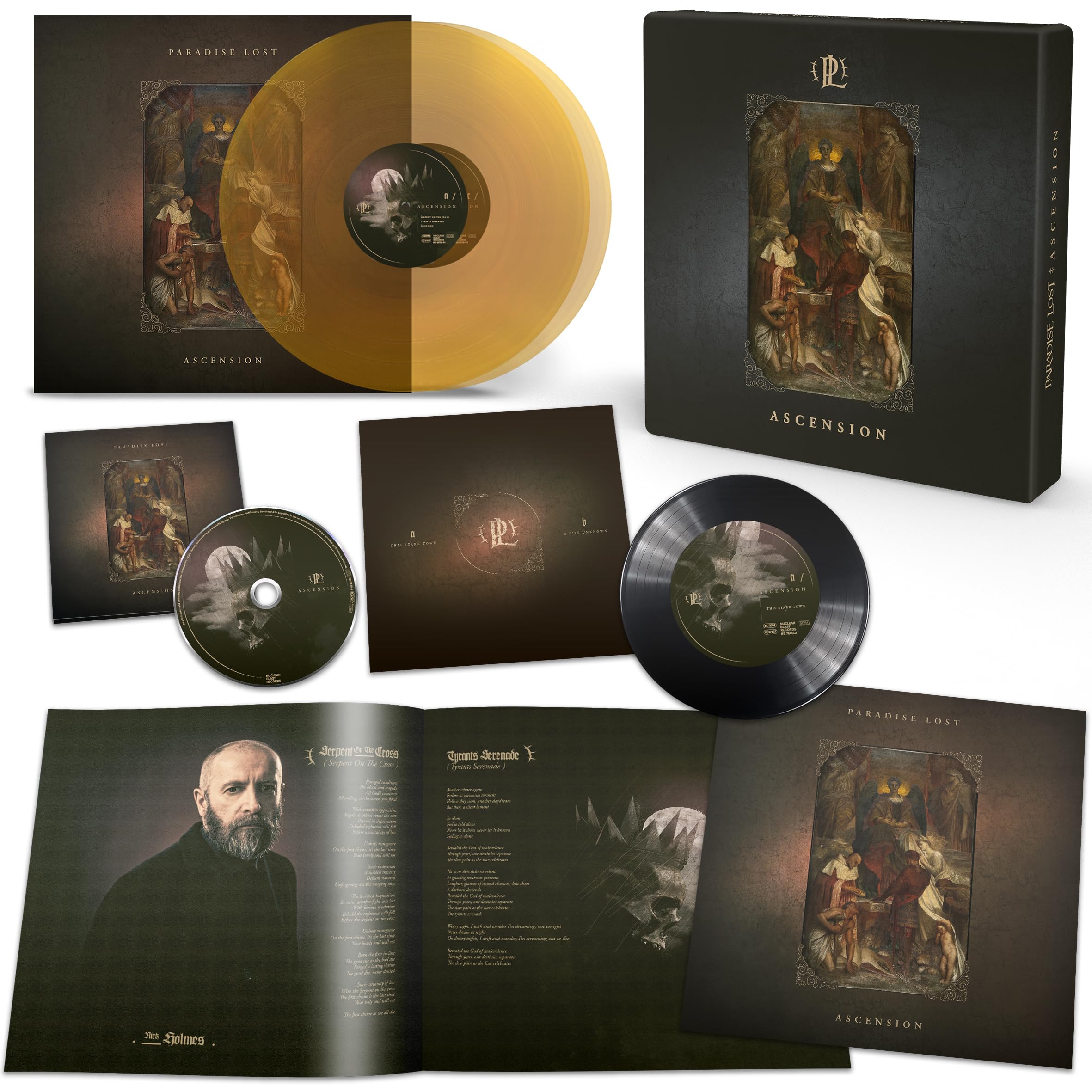 Paradise Lost – Ascension Mailorder Box (2LP Picture Disc, 7" Vinyl, Digitaler Download)
