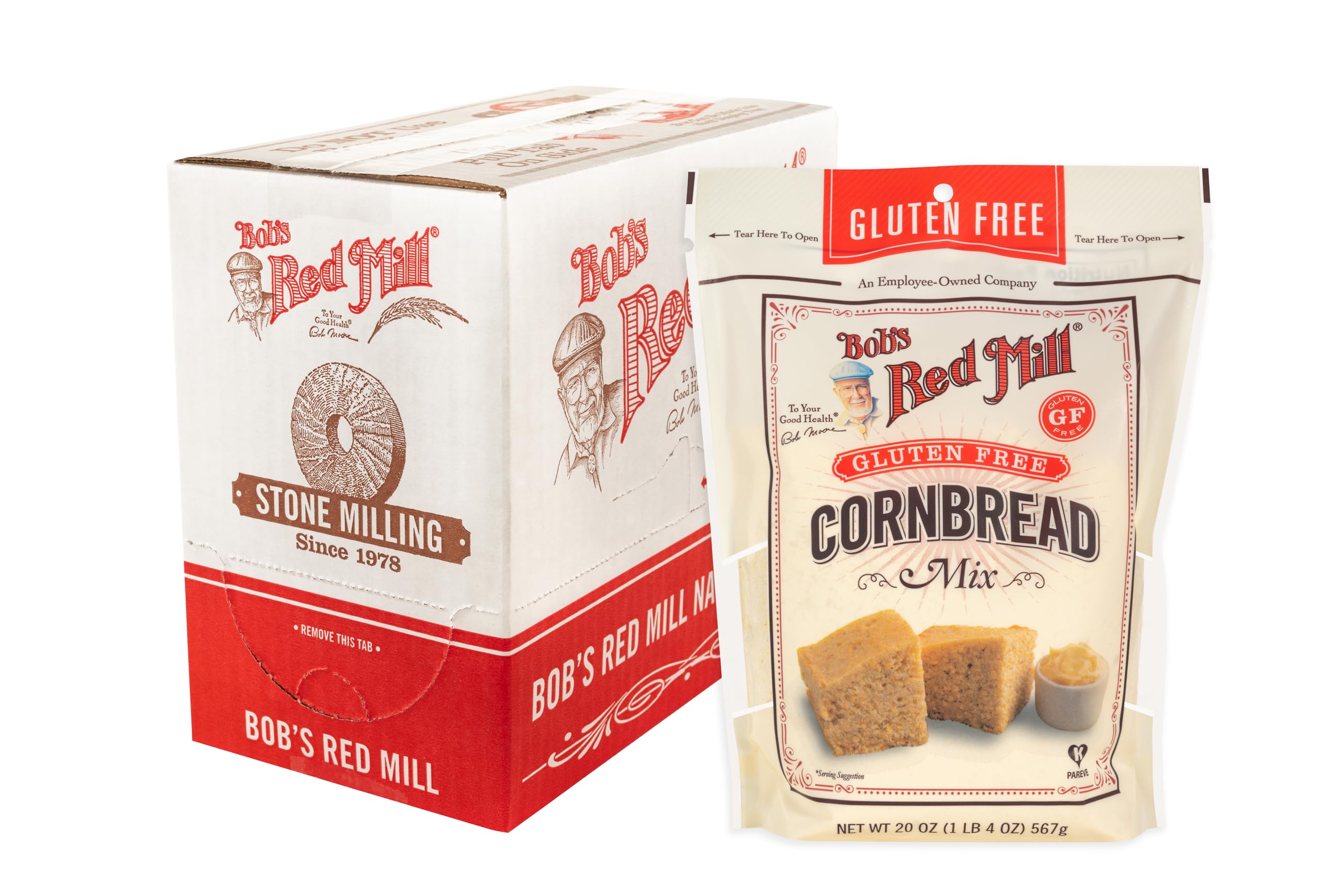 Bob's Red Mill – Glutenfreie Maisbrotmischung, 567-g-Beutel