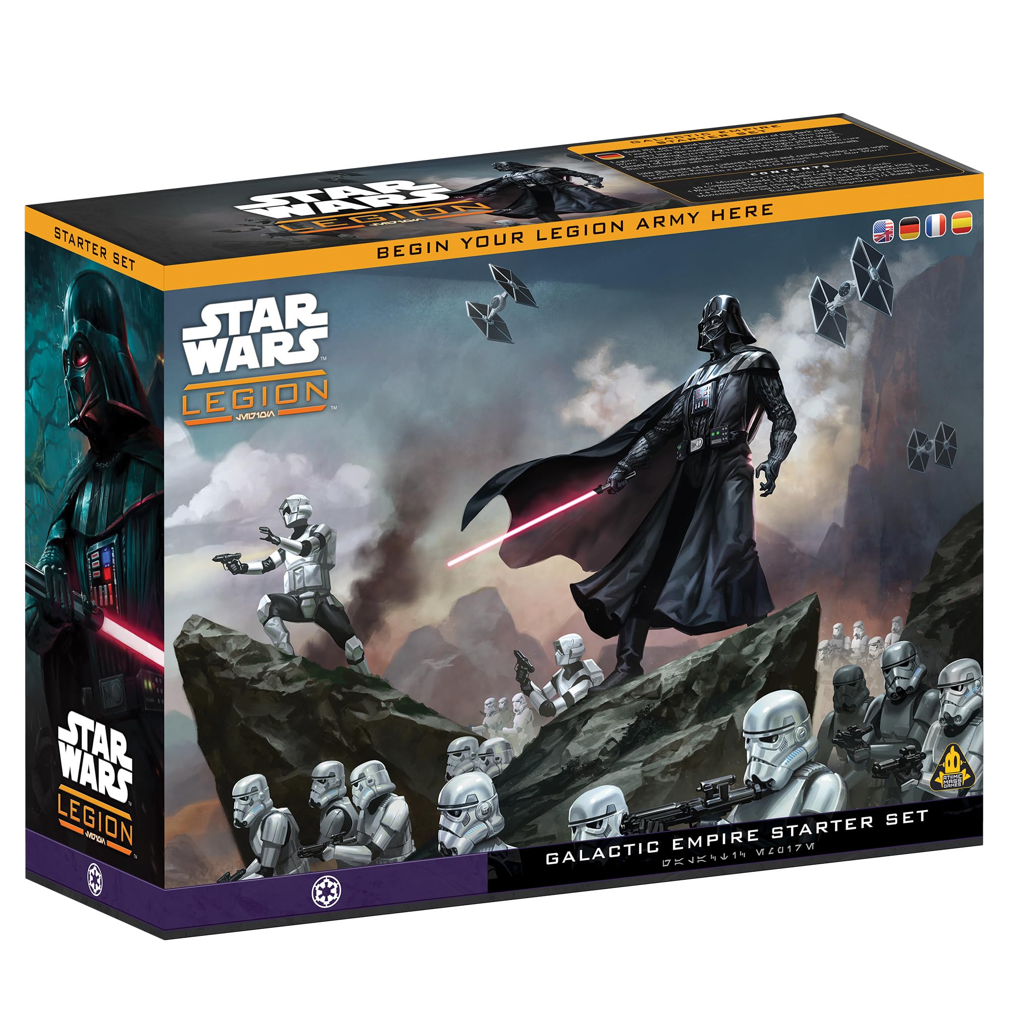 Asmodee Star Wars: Legion Galactic Empire Starter Set Brettspiel