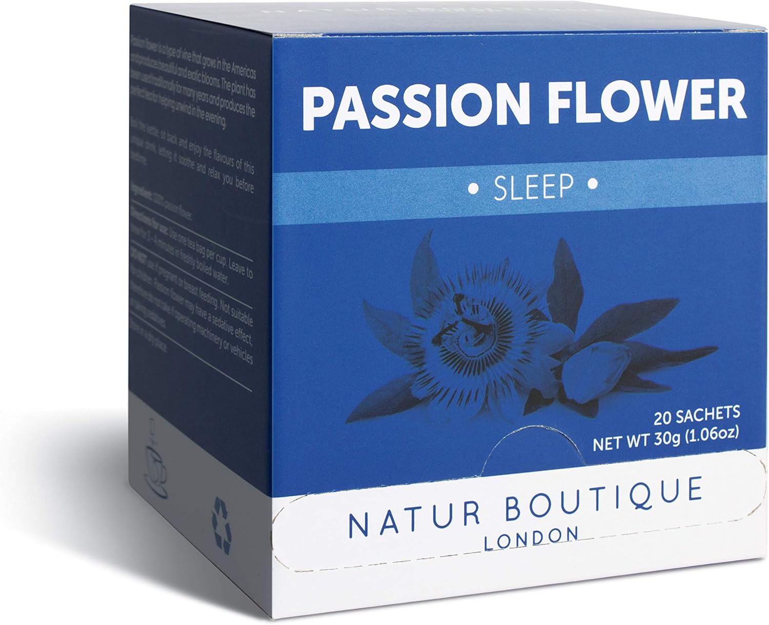 Natur Boutique Passionsblumenteebeutel, 30 g, 20 Stück