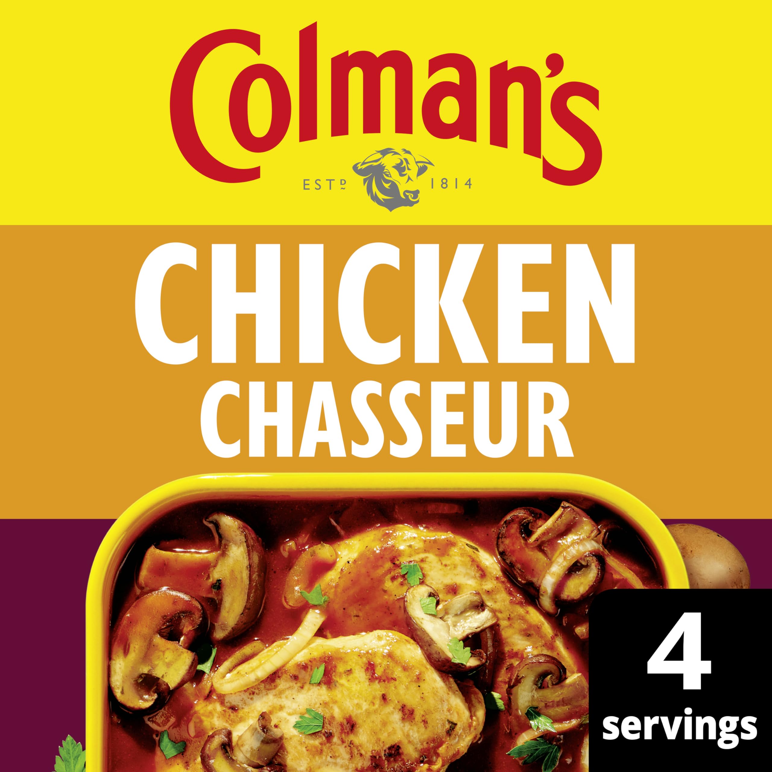 Colman's Chicken Chasseur Meal Maker – Rezeptmischung für reichhaltiges Wohlfühlessen