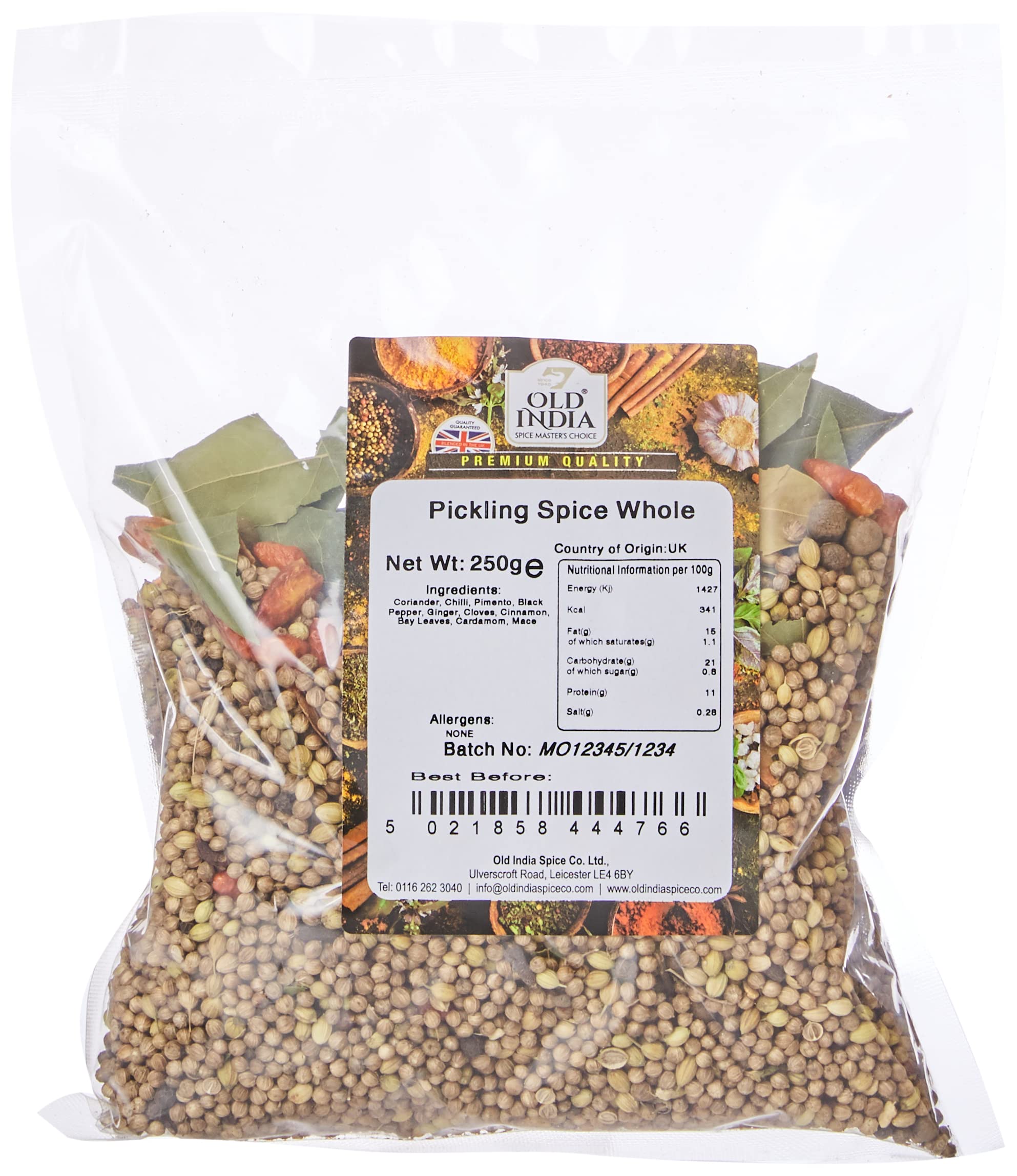 Old India Einlegegewürz ganz 250g