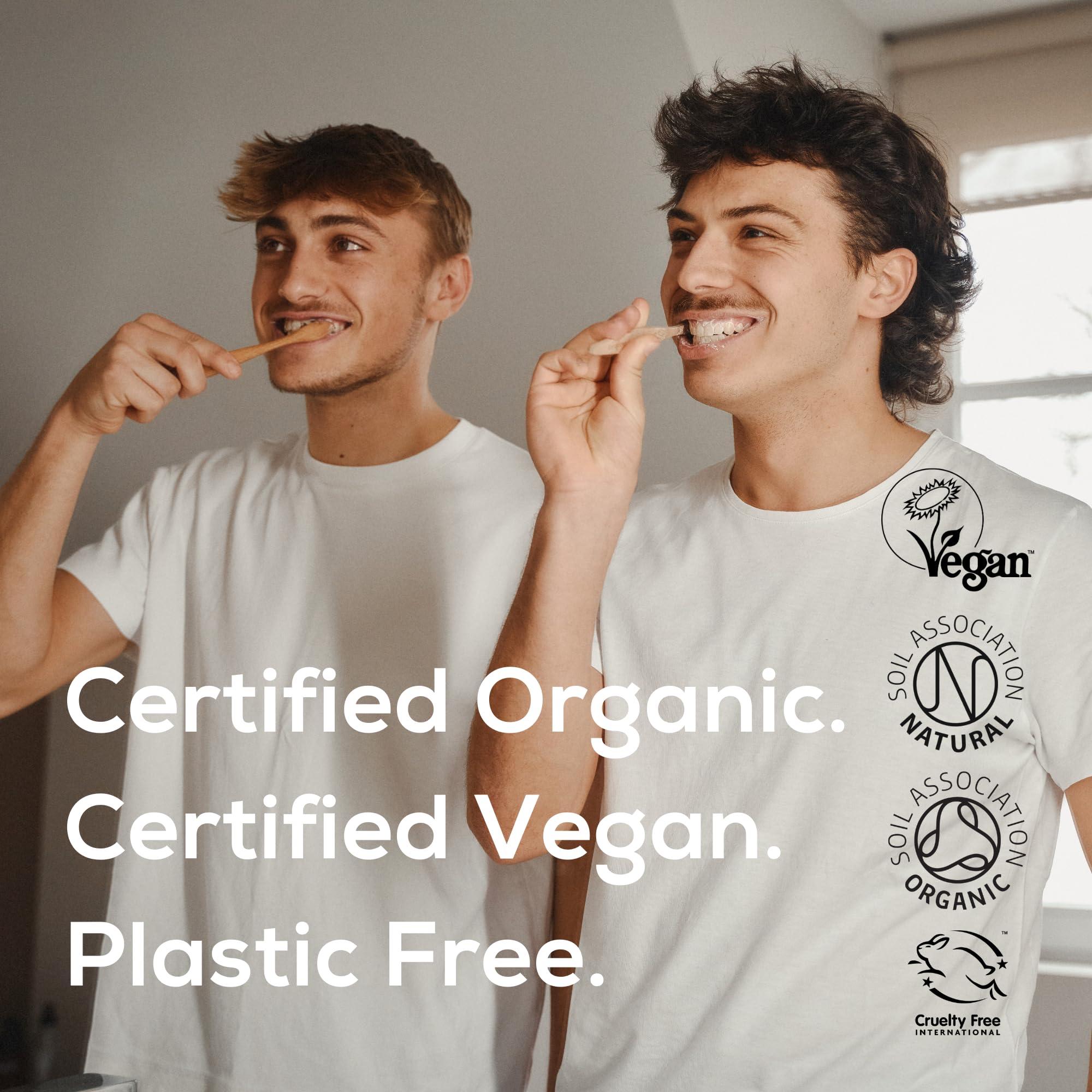 Georganics Pfefferminz-Kaugummi – 30 Stück – Zuckerfrei, Natürlich & Biologisch Abbaubar