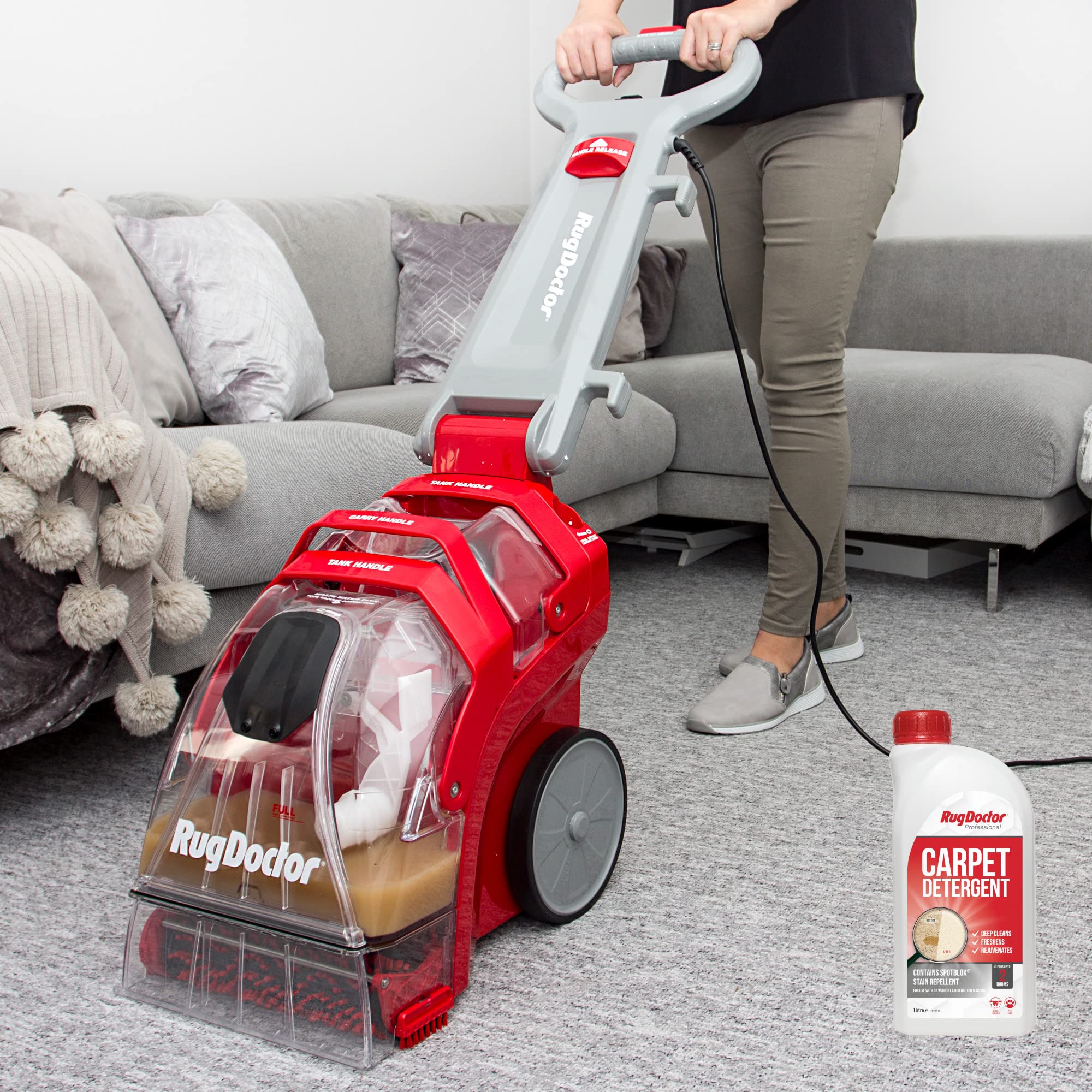 Rug Doctor – Teppichwaschmittel mit SpotBlok-Fleckenschutz, 1 Liter