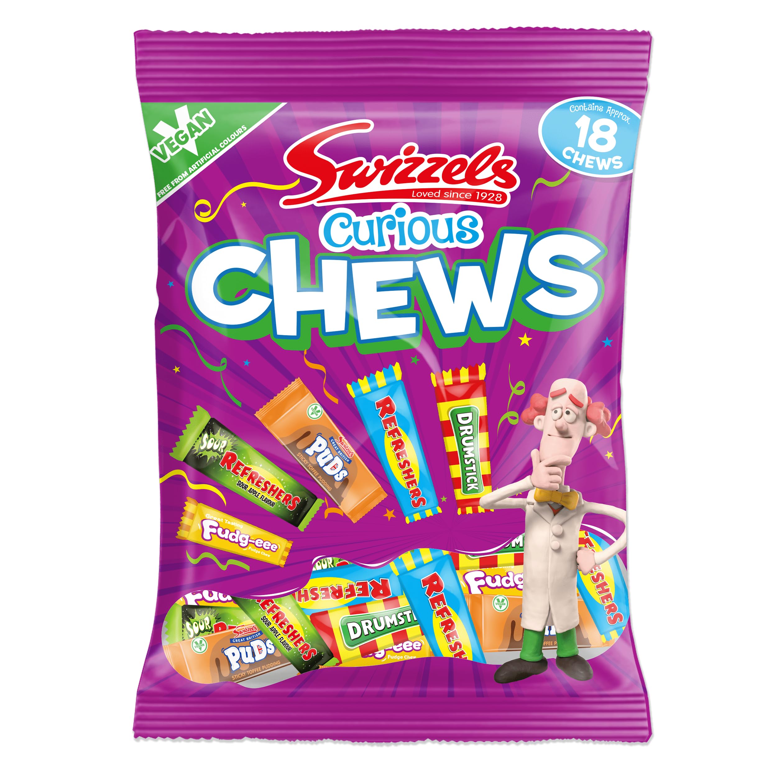 Swizzels Curious Chews 171 g, Weiß