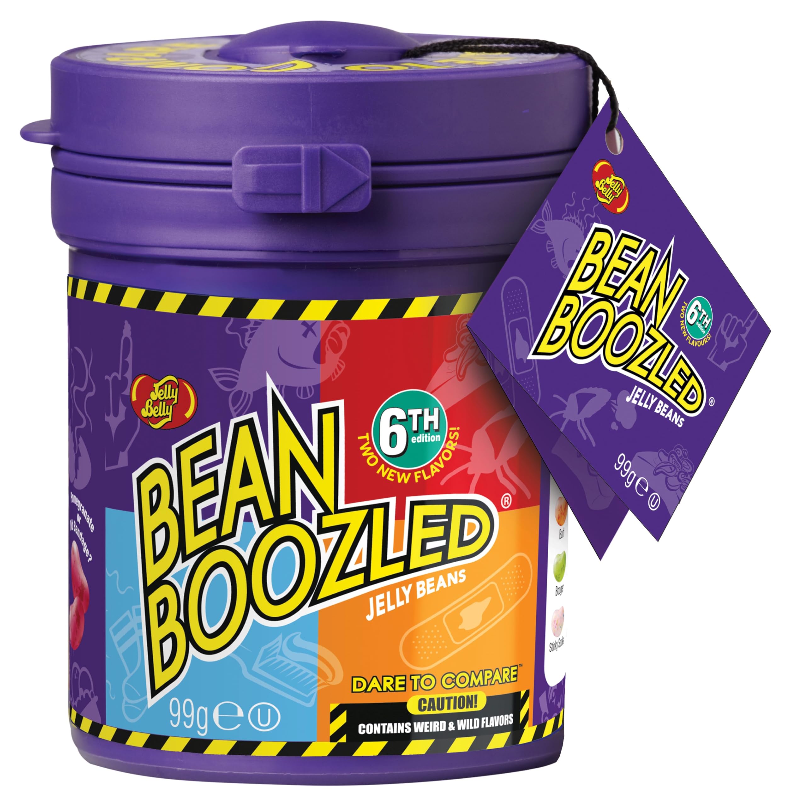 Jelly Belly Bean Boozled Mystery Bean Spender – 99 g Wildgenuss