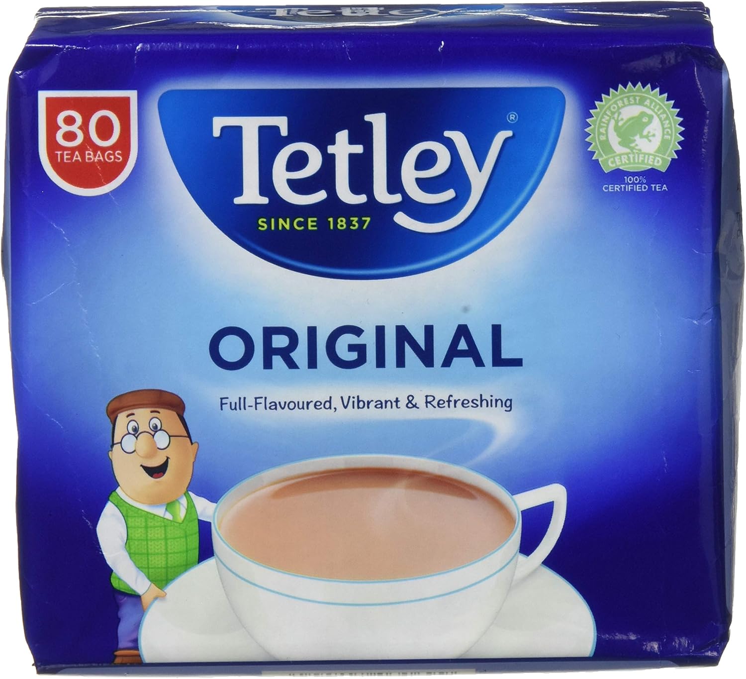 Tetley Original Tea – Schwarzteebeutel, 480 Beutel (6er-Packung)