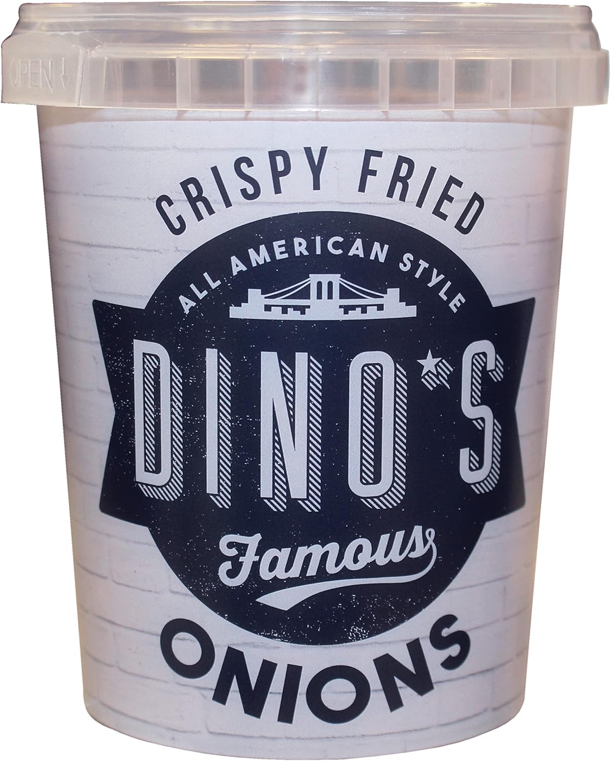 Dino's - Berühmtes Topping aus knusprigen Röstzwiebeln, 150 g Dose