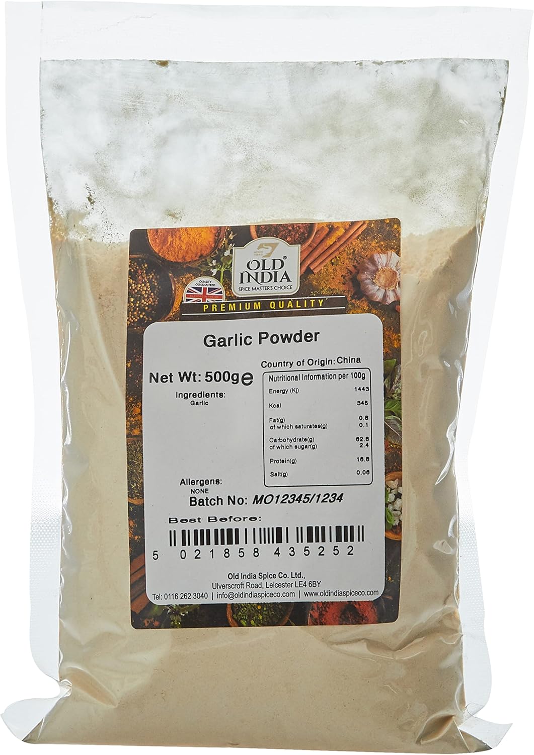 Old India Knoblauchpulver 500g