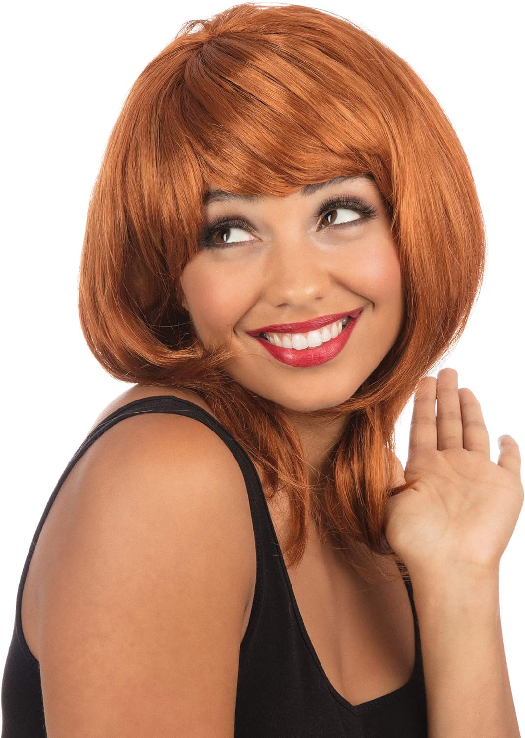 Bristol Novelty Layered Ginger Wig for Women | BW083 Synthetic Fiber Hairpiece