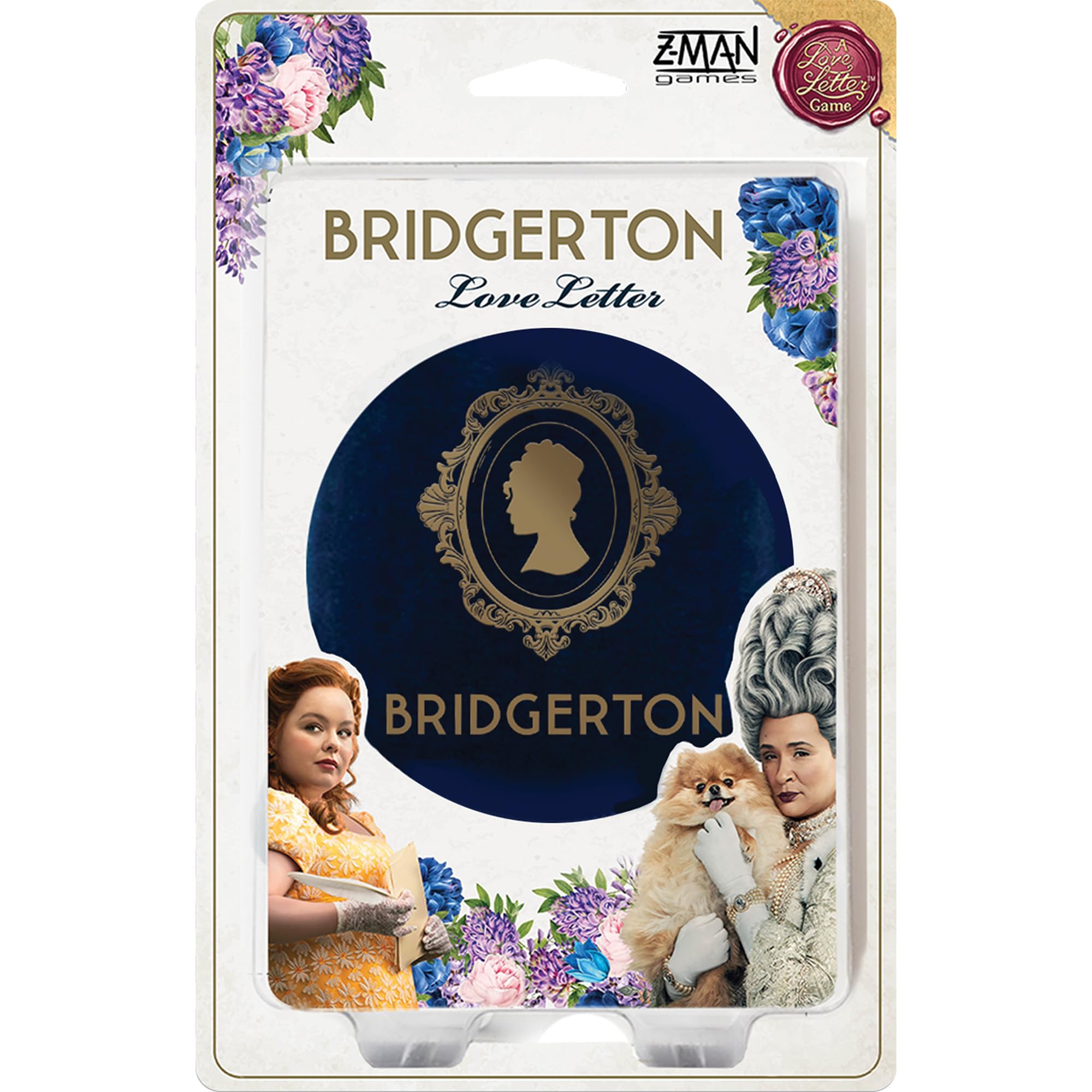 Z-Man Games Love Letter – Bridgerton-Familienkartenspiel für 2–6 Spieler