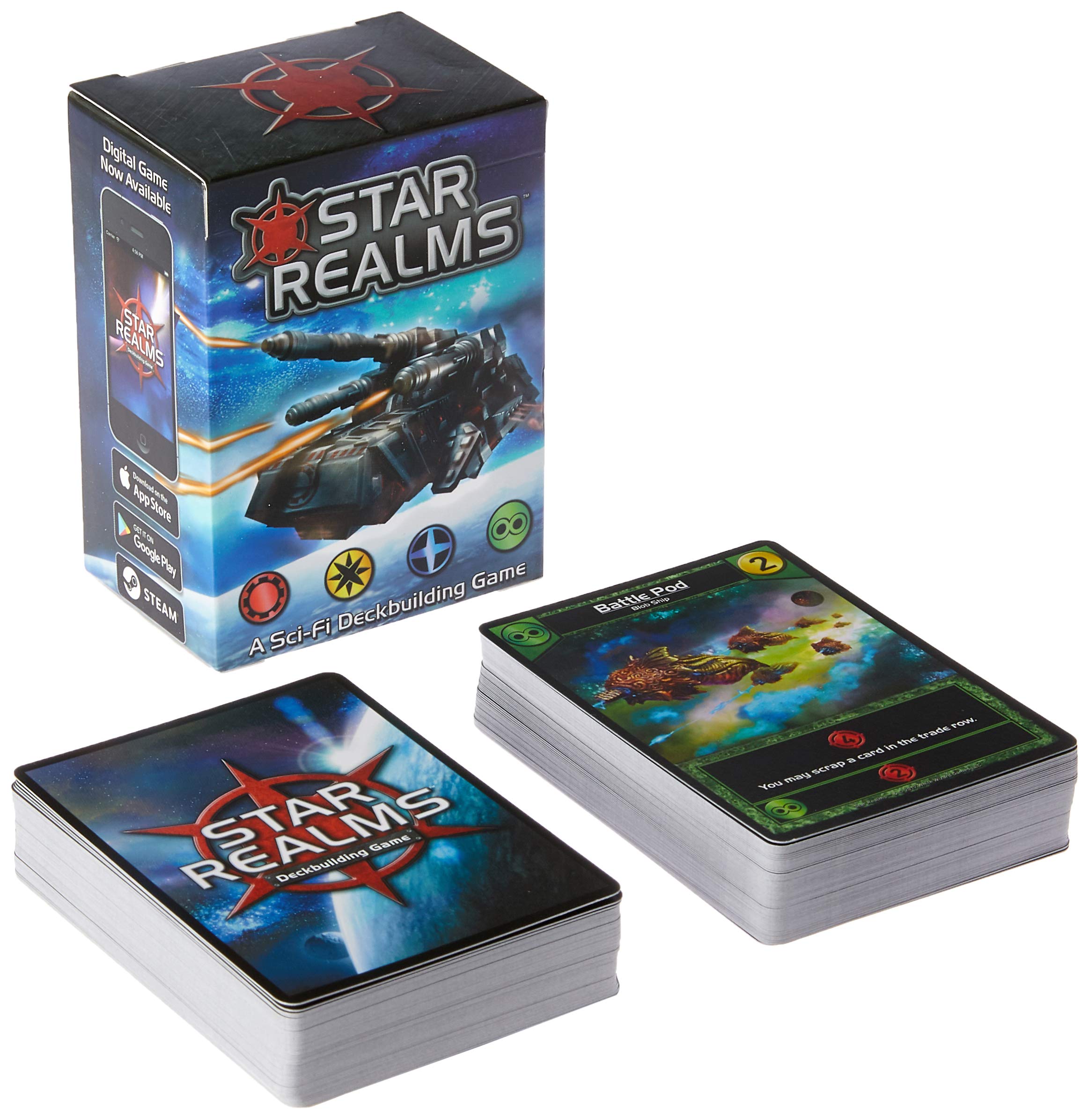 White Wizard Games Star Realms: Deckbuilding-Kartenspiel