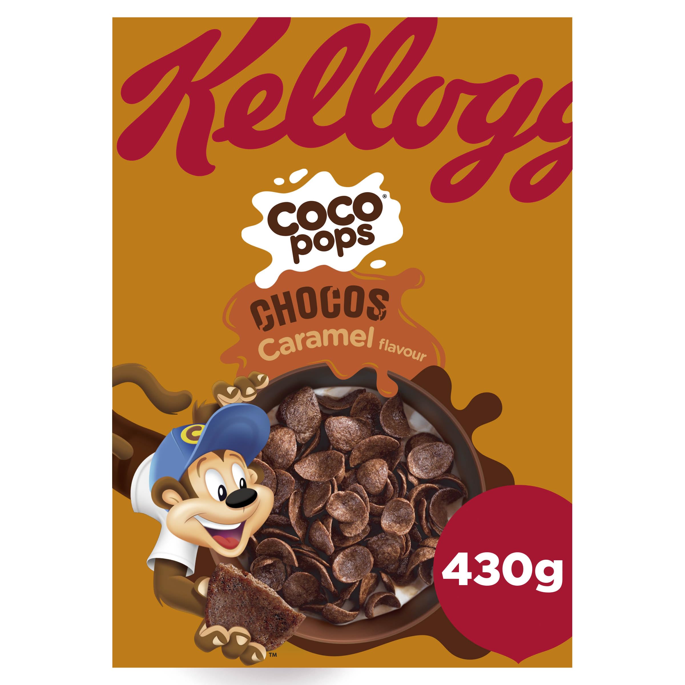 Kellogg's Coco Pops Schoko gesalzenes Karamell 430g